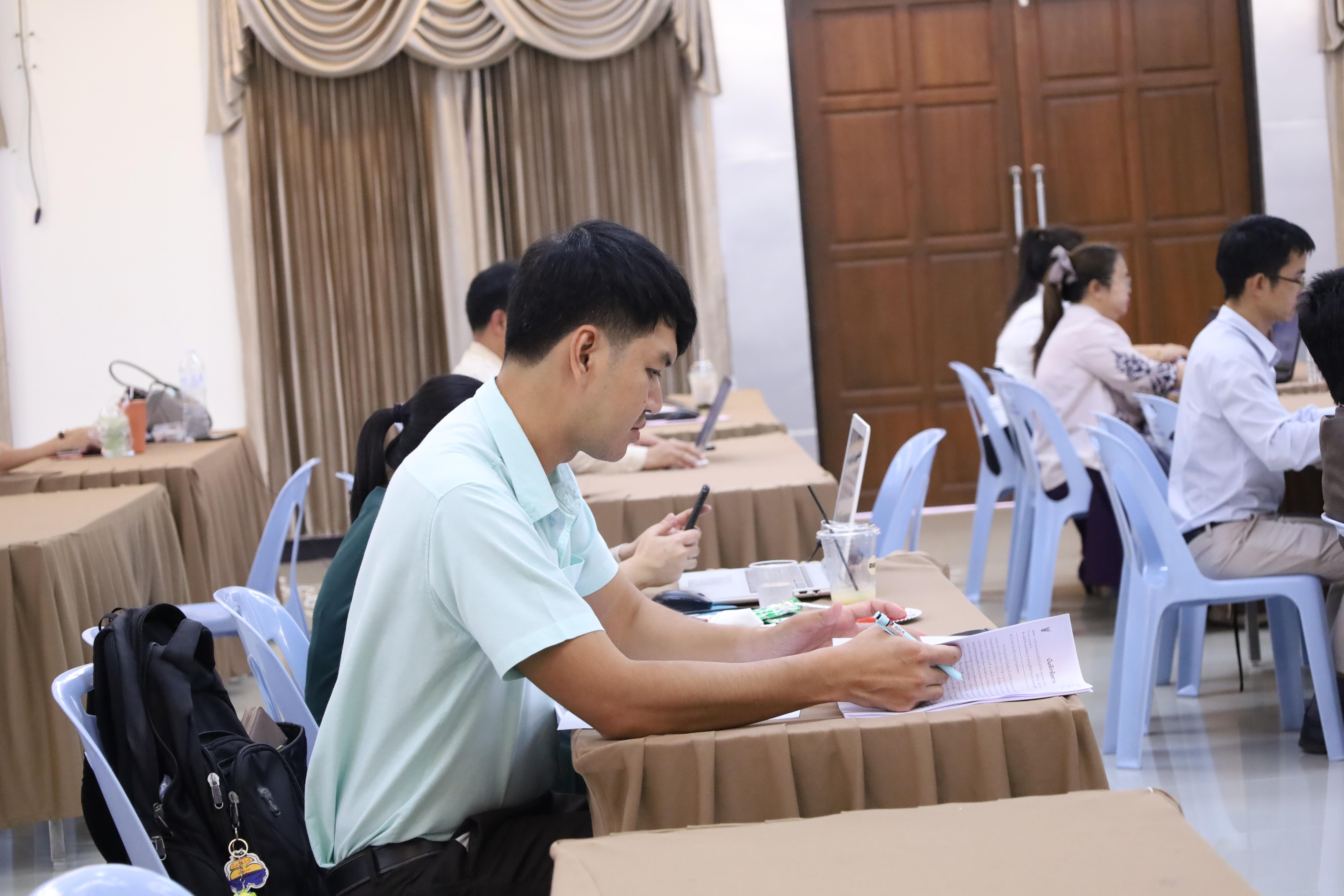 143. คณะครุศาสตร์ โดยฝ่ายวิชาการ จัดอบรมเชิงปฏิบัติการเรื่องการใช้AI สำหรับการเรียนการสอนและการวิจัย