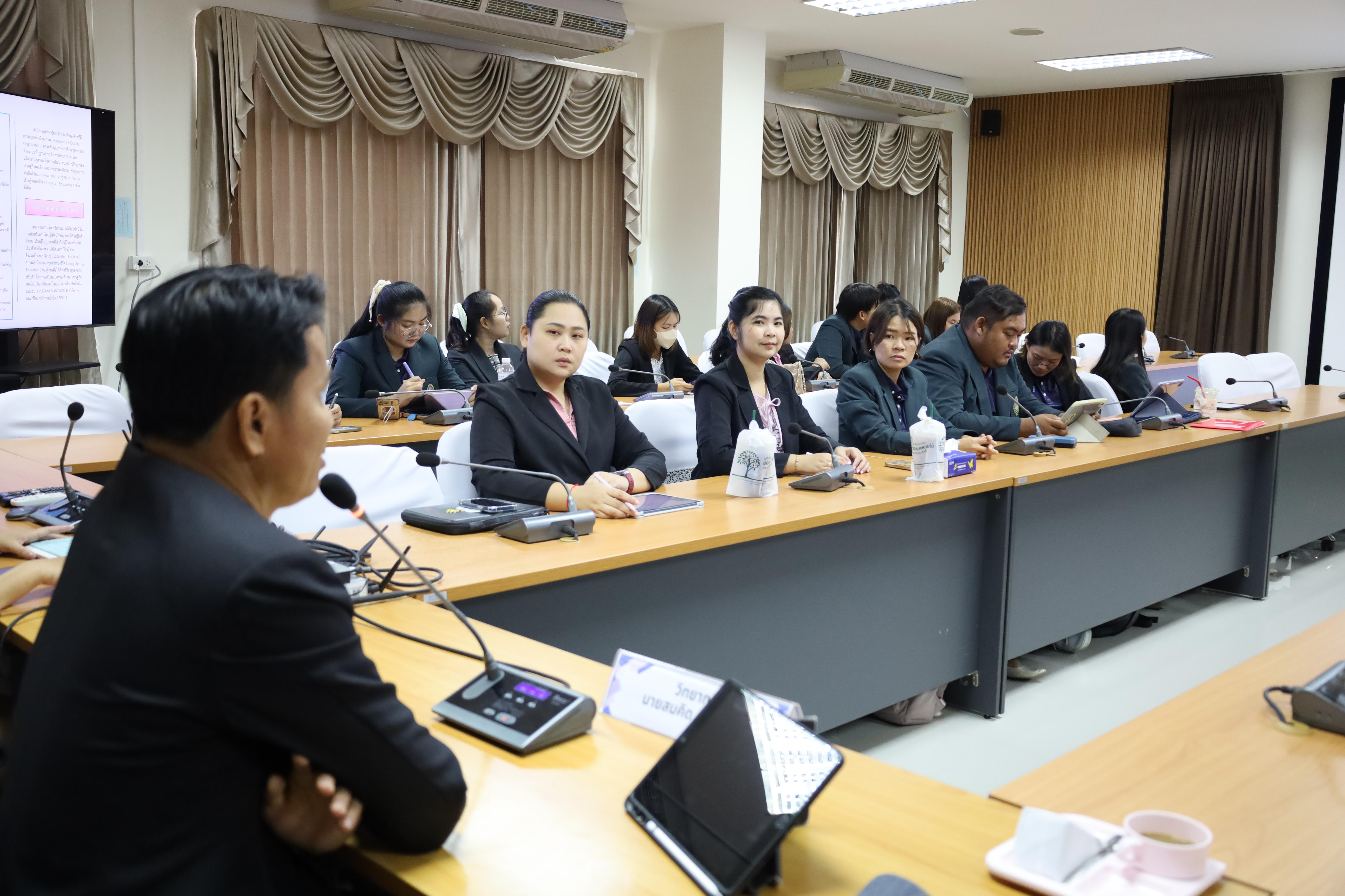 80. สาขาวิชาการบริหารการศึกษา ระดับบัณฑิตศึกษา คณะครุศาสตร์ มหาวิทยาลัยราชภัฏกำแพงเพชร ได้จัดกิจกรรม อบรมเชิงปฏิบัติการ “การเตรียมความพร้อมก่อนฝึกประสบการณ์วิชาชีพ” ประจำปีการศึกษา 2568