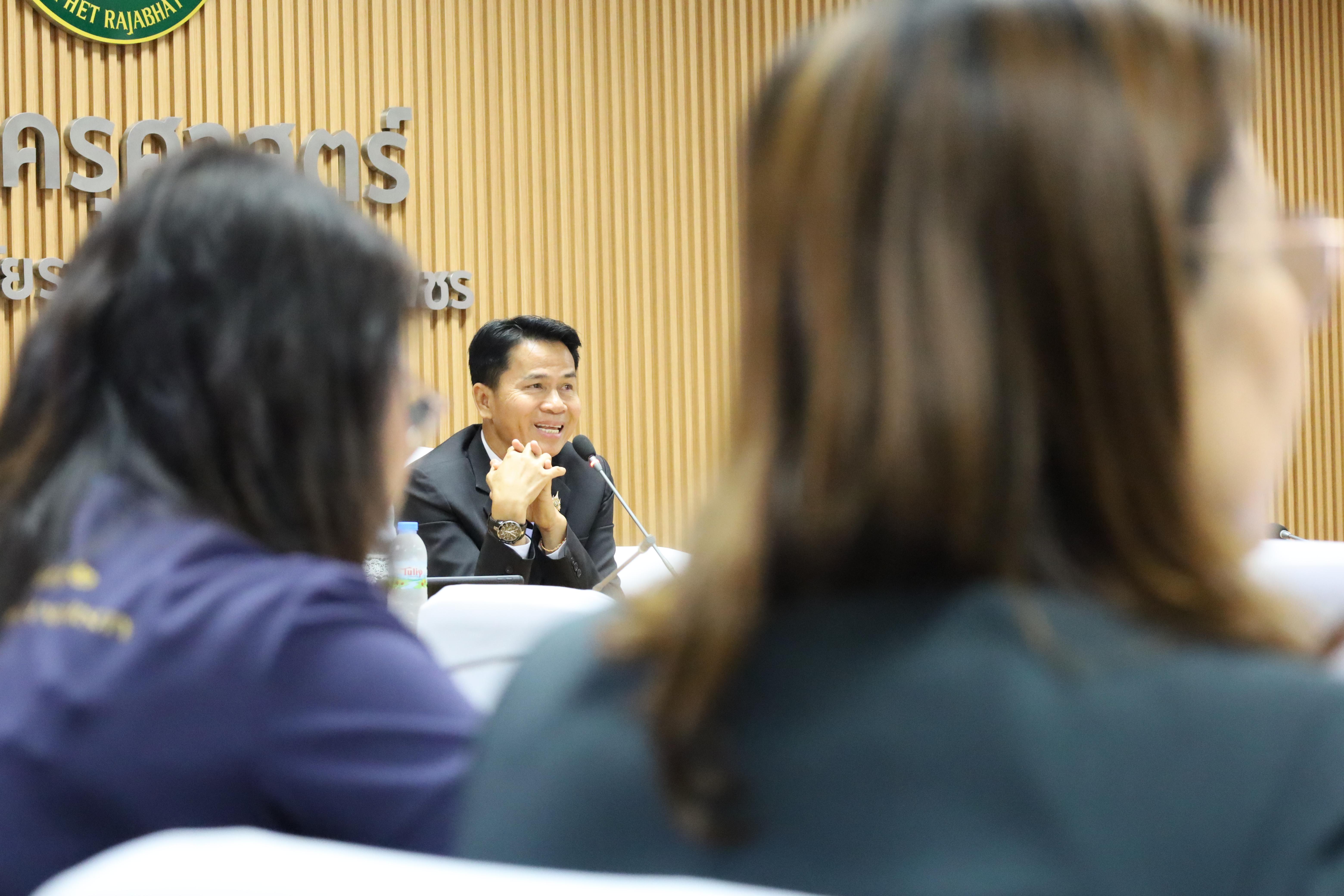 94. สาขาวิชาการบริหารการศึกษา ระดับบัณฑิตศึกษา คณะครุศาสตร์ มหาวิทยาลัยราชภัฏกำแพงเพชร ได้จัดกิจกรรม อบรมเชิงปฏิบัติการ “การเตรียมความพร้อมก่อนฝึกประสบการณ์วิชาชีพ” ประจำปีการศึกษา 2568