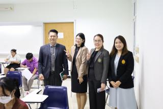 เมื่อวันที่ 23 สิงหาคม 2568 ผศ.ดร.ประจบ ขวัญมั่น คณบดีคณะครุศาสตร์พร้อมด้วยคณะผู้บริหาร คณะครุศาสตร์ ได้ลงพื้นที่ตรวจเยี่ยมการสอบคัดเลือกนักศึกษาเข้าศึกษาในหลักสูตรประกาศนียบัตรสาขาวิชาชีพครู ประจำปีการศึกษา 2568
