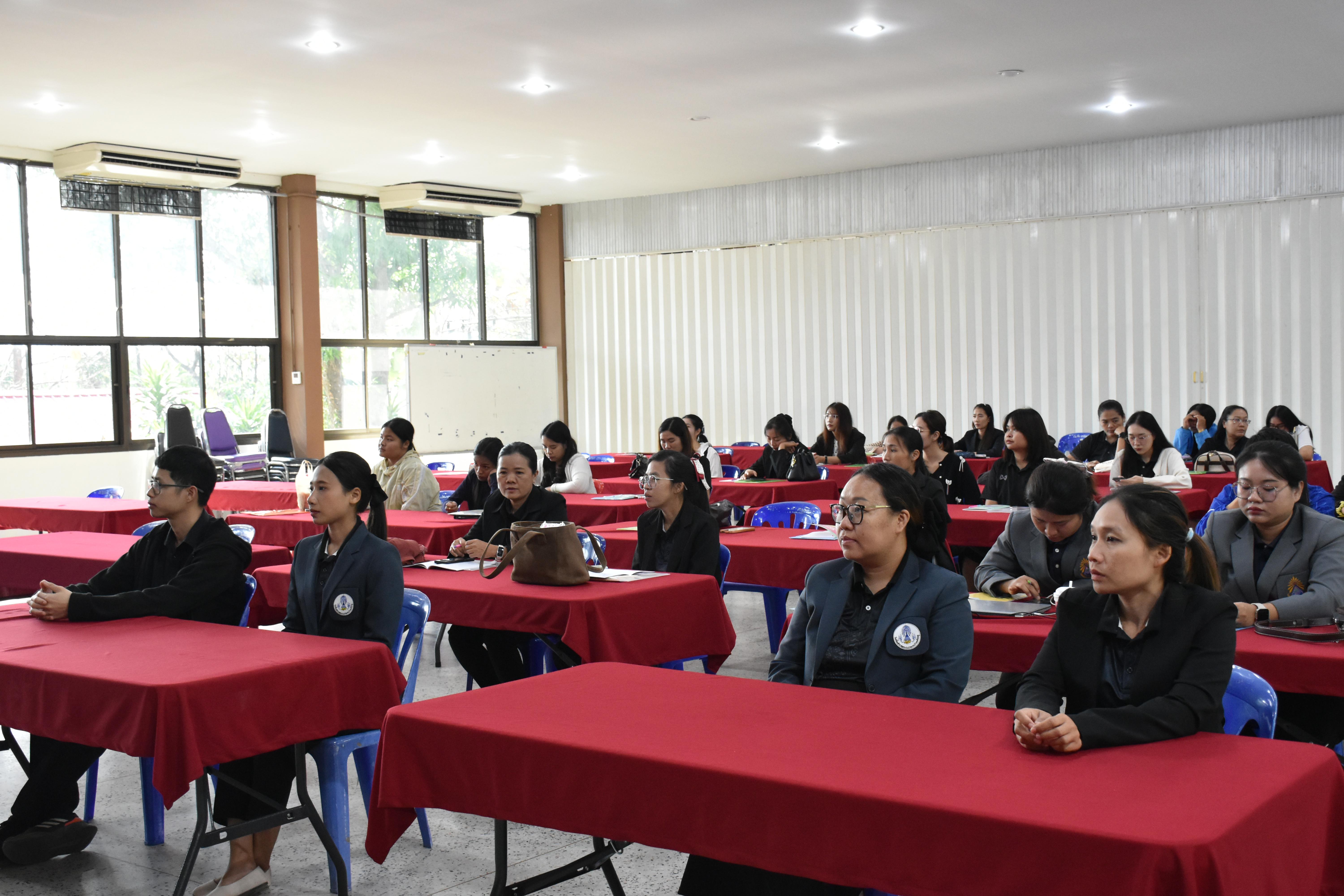 8. วันที่ 14 – 15 มีนาคม 2569 งานบริการการศึกษาและศูนย์การศึกษาพิเศษ คณะครุศาสตร์ จัดกิจกรรมการอบรมเชิงปฏิบัติการแนวทางการวัดและประเมินผลเด็กพิเศษเรียนรวม ณ ห้องประชุมศรีสักทอง มหาวิทยาลัยราชภัฏกำแพงเพชร แม่สอด