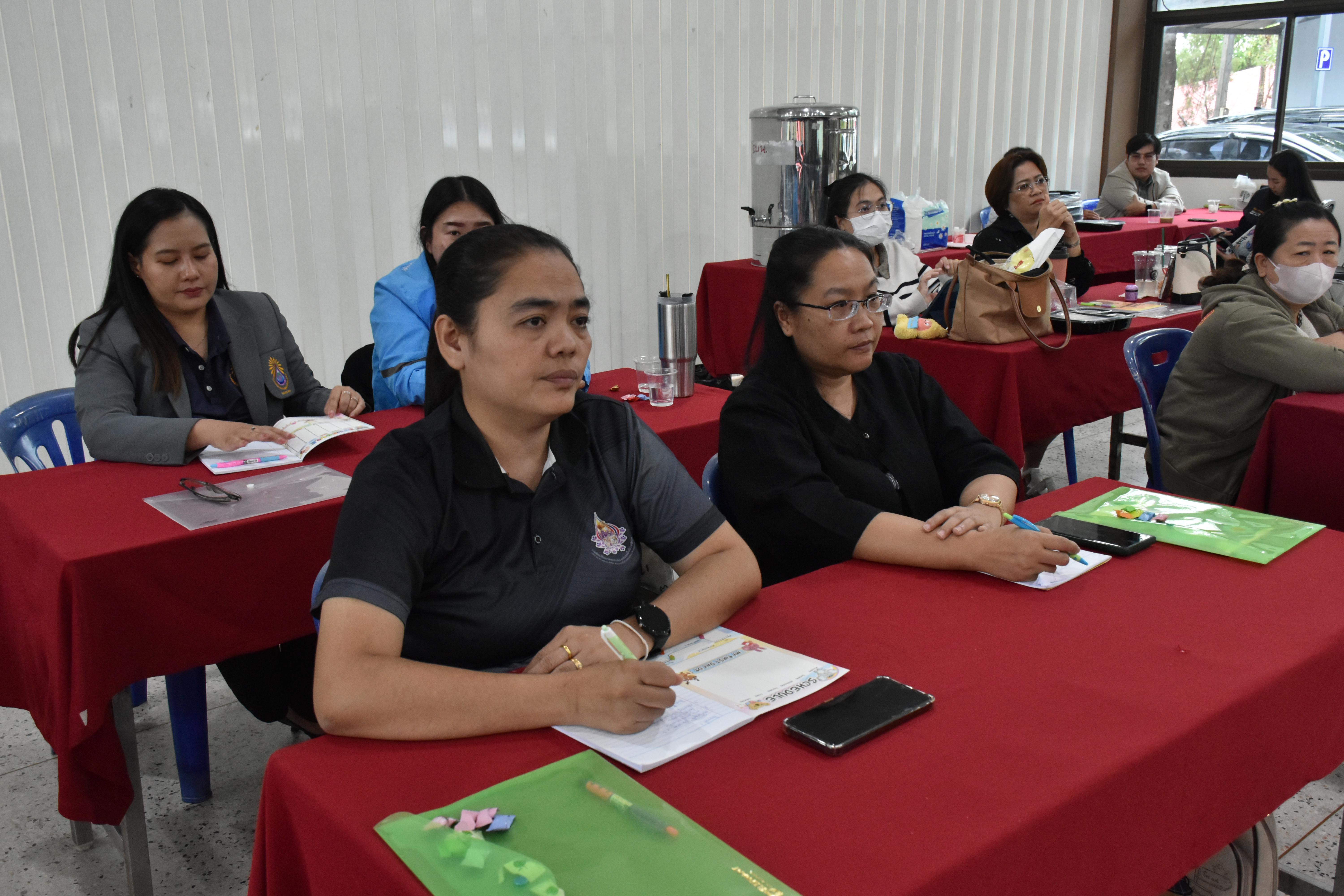 56. วันที่ 14 – 15 มีนาคม 2569 งานบริการการศึกษาและศูนย์การศึกษาพิเศษ คณะครุศาสตร์ จัดกิจกรรมการอบรมเชิงปฏิบัติการแนวทางการวัดและประเมินผลเด็กพิเศษเรียนรวม ณ ห้องประชุมศรีสักทอง มหาวิทยาลัยราชภัฏกำแพงเพชร แม่สอด