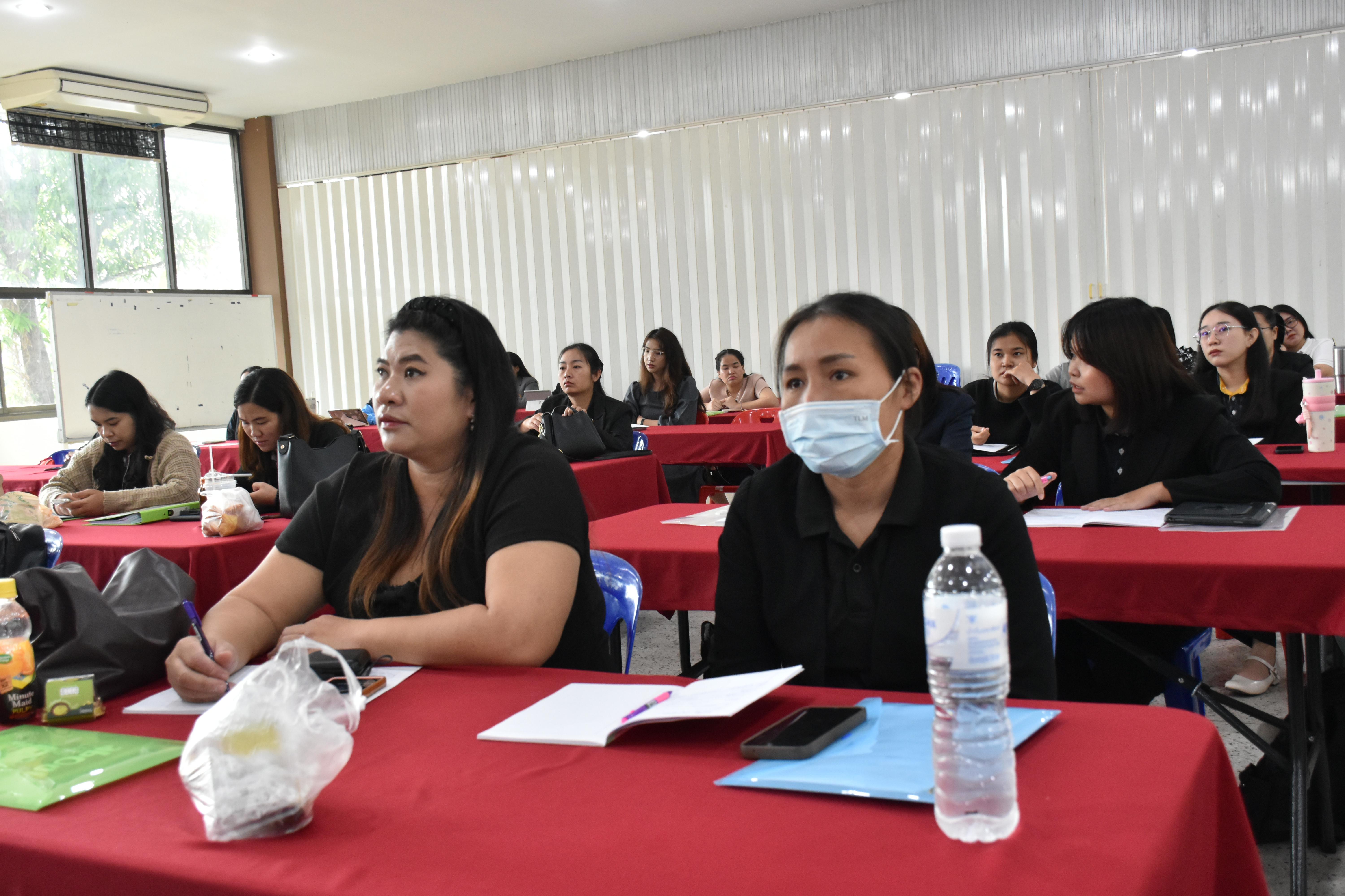 105. วันที่ 14 – 15 มีนาคม 2569 งานบริการการศึกษาและศูนย์การศึกษาพิเศษ คณะครุศาสตร์ จัดกิจกรรมการอบรมเชิงปฏิบัติการแนวทางการวัดและประเมินผลเด็กพิเศษเรียนรวม ณ ห้องประชุมศรีสักทอง มหาวิทยาลัยราชภัฏกำแพงเพชร แม่สอด