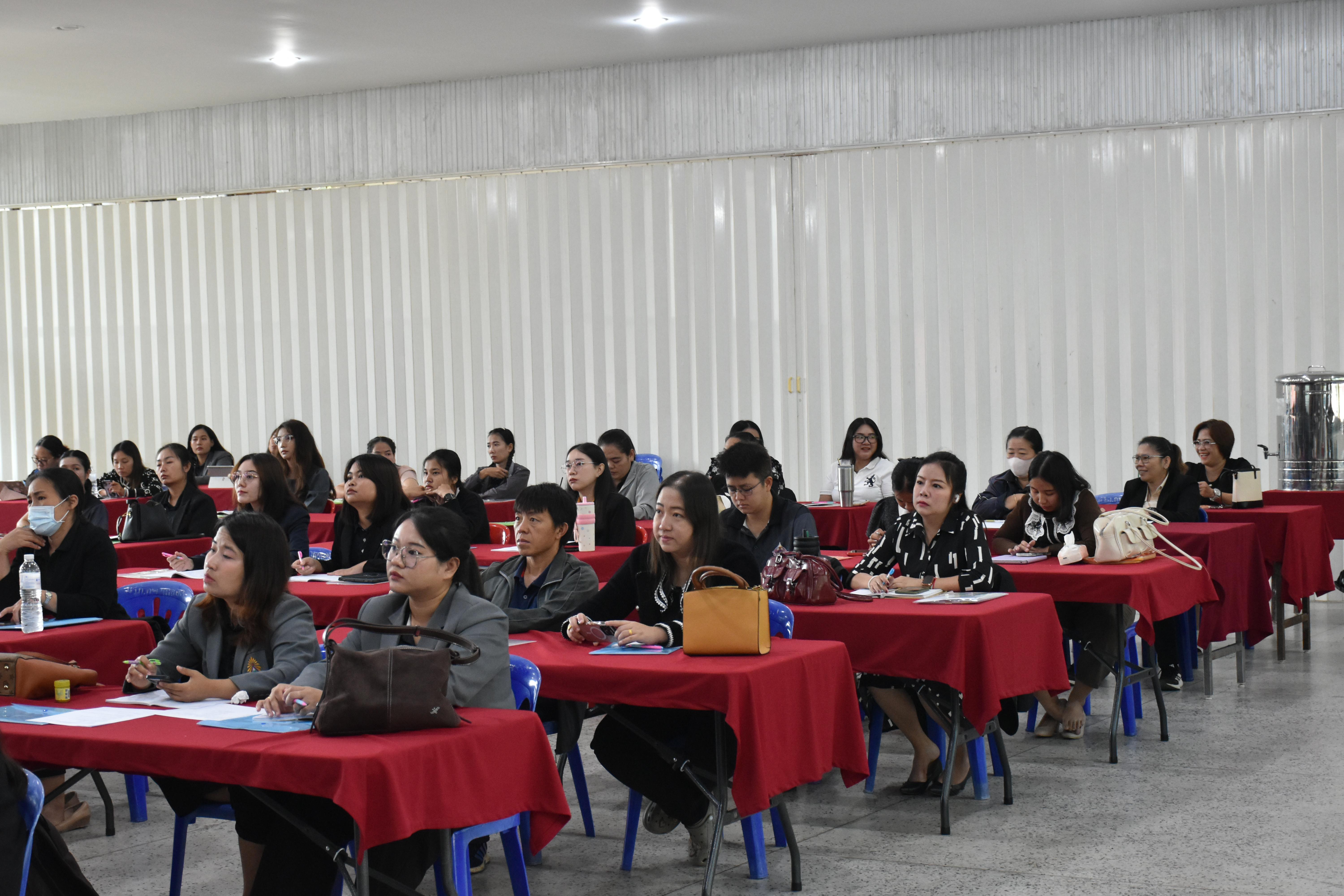 110. วันที่ 14 – 15 มีนาคม 2569 งานบริการการศึกษาและศูนย์การศึกษาพิเศษ คณะครุศาสตร์ จัดกิจกรรมการอบรมเชิงปฏิบัติการแนวทางการวัดและประเมินผลเด็กพิเศษเรียนรวม ณ ห้องประชุมศรีสักทอง มหาวิทยาลัยราชภัฏกำแพงเพชร แม่สอด