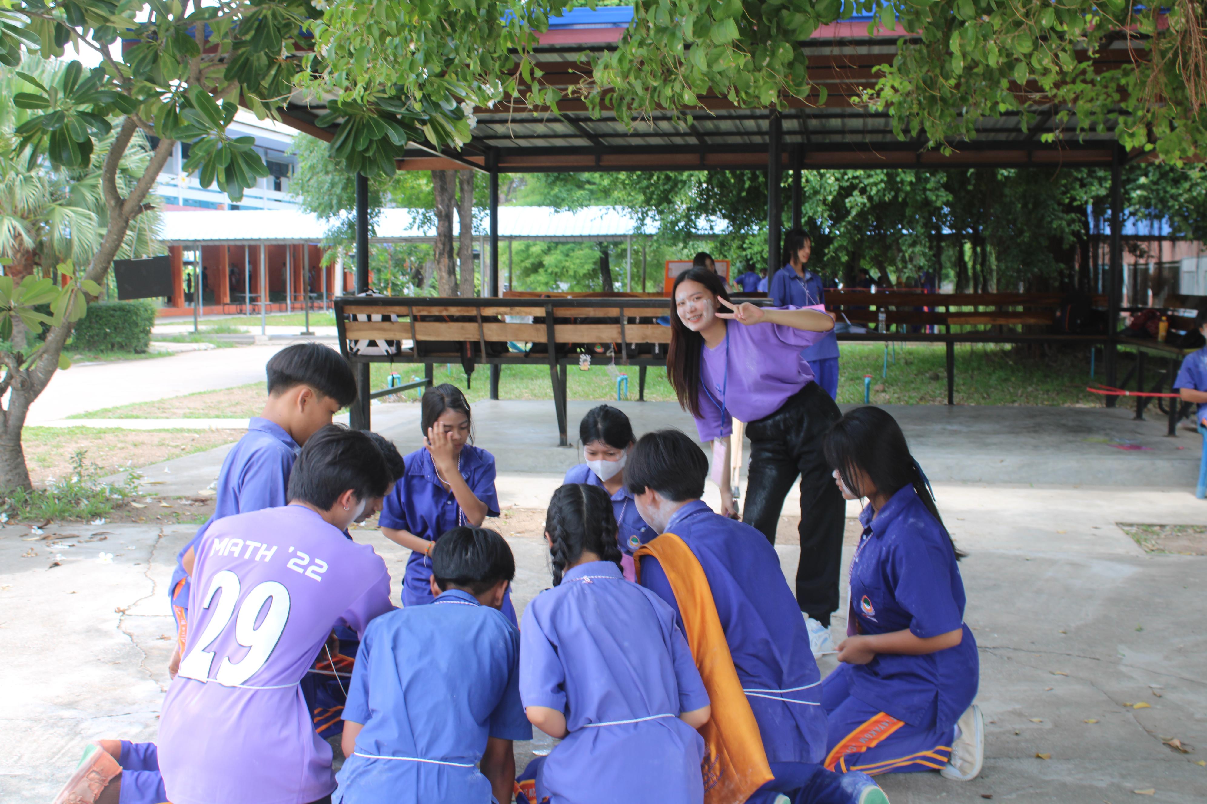 115. ค่ายวิชาการ กิจกรรมค่ายคณิตศาสตร์ โรงเรียนไทรงามพิทยาคม วันที่ 7 กรกฎาคม 2567 อาจารย์ในโปรแกรมวิชาคณิตศาสตร์และนักศึกษาชั้นปีที่ 3 ได้จัดกิจกรรมนี้ขึ้นเพื่อสร้างทักษะและเจตคติที่ดีต่อวิชาคณิตศาสตร์