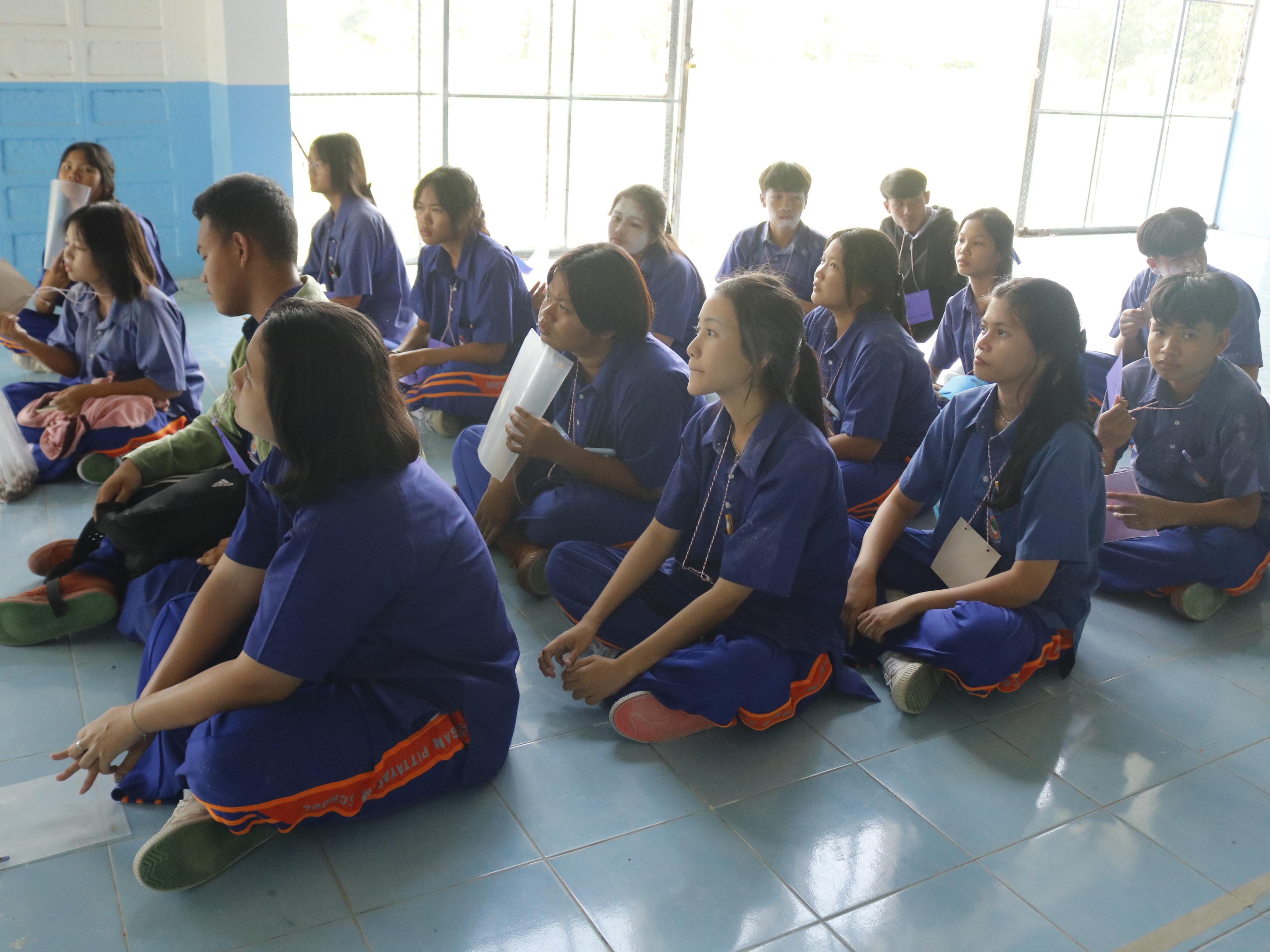 336. ค่ายวิชาการ กิจกรรมค่ายคณิตศาสตร์ โรงเรียนไทรงามพิทยาคม วันที่ 7 กรกฎาคม 2567 อาจารย์ในโปรแกรมวิชาคณิตศาสตร์และนักศึกษาชั้นปีที่ 3 ได้จัดกิจกรรมนี้ขึ้นเพื่อสร้างทักษะและเจตคติที่ดีต่อวิชาคณิตศาสตร์