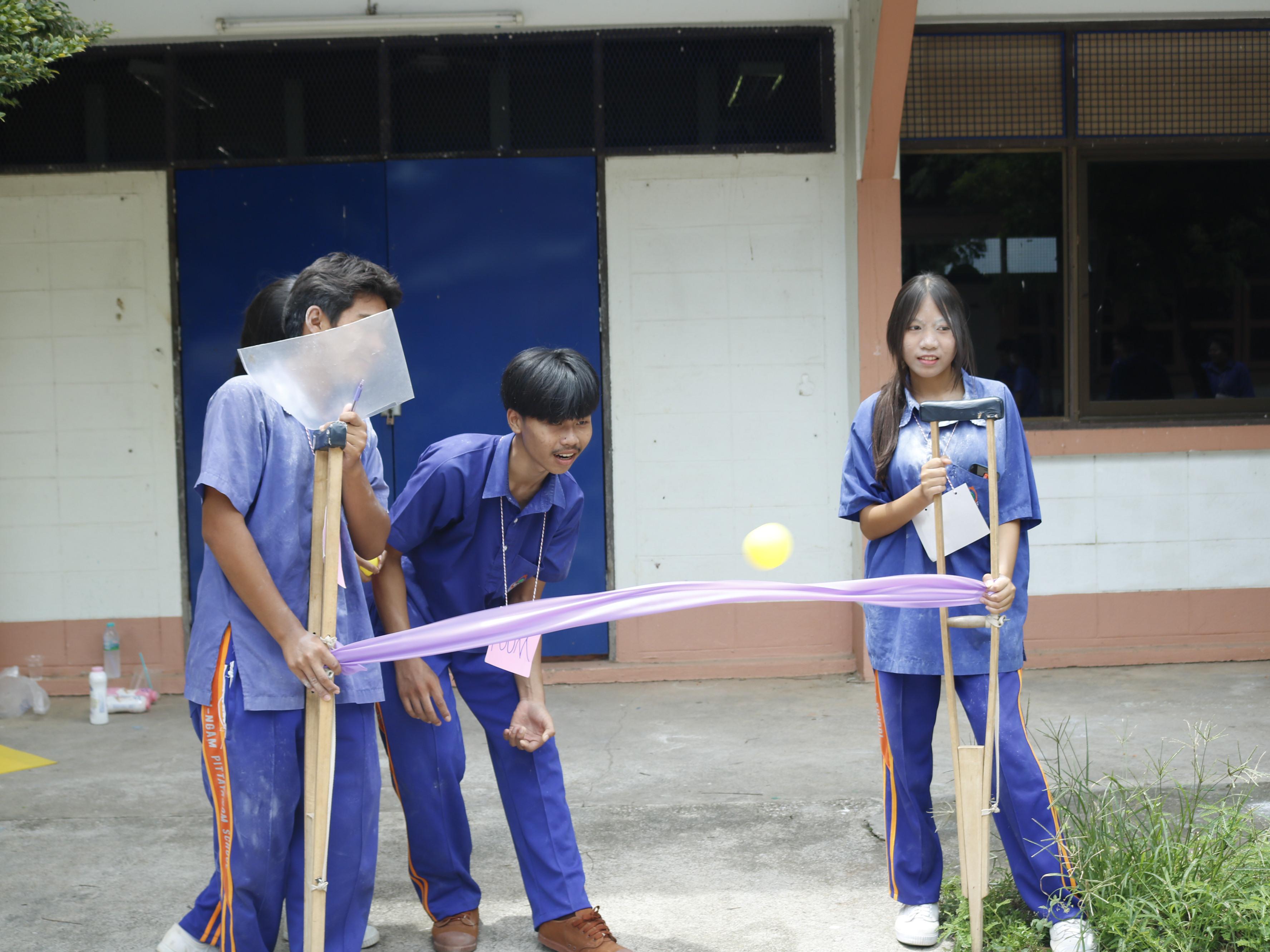 431. ค่ายวิชาการ กิจกรรมค่ายคณิตศาสตร์ โรงเรียนไทรงามพิทยาคม วันที่ 7 กรกฎาคม 2567 อาจารย์ในโปรแกรมวิชาคณิตศาสตร์และนักศึกษาชั้นปีที่ 3 ได้จัดกิจกรรมนี้ขึ้นเพื่อสร้างทักษะและเจตคติที่ดีต่อวิชาคณิตศาสตร์