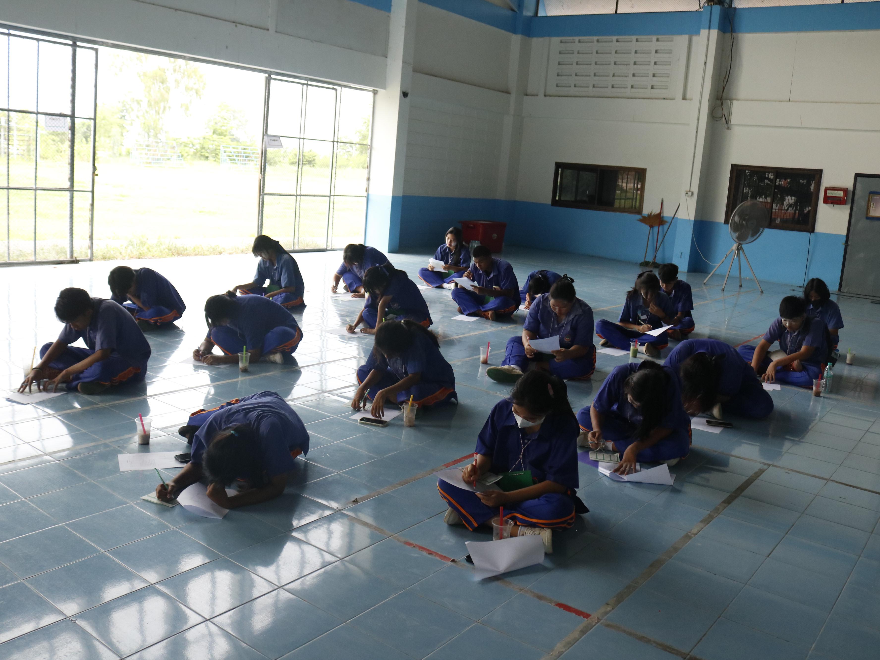 446. ค่ายวิชาการ กิจกรรมค่ายคณิตศาสตร์ โรงเรียนไทรงามพิทยาคม วันที่ 7 กรกฎาคม 2567 อาจารย์ในโปรแกรมวิชาคณิตศาสตร์และนักศึกษาชั้นปีที่ 3 ได้จัดกิจกรรมนี้ขึ้นเพื่อสร้างทักษะและเจตคติที่ดีต่อวิชาคณิตศาสตร์