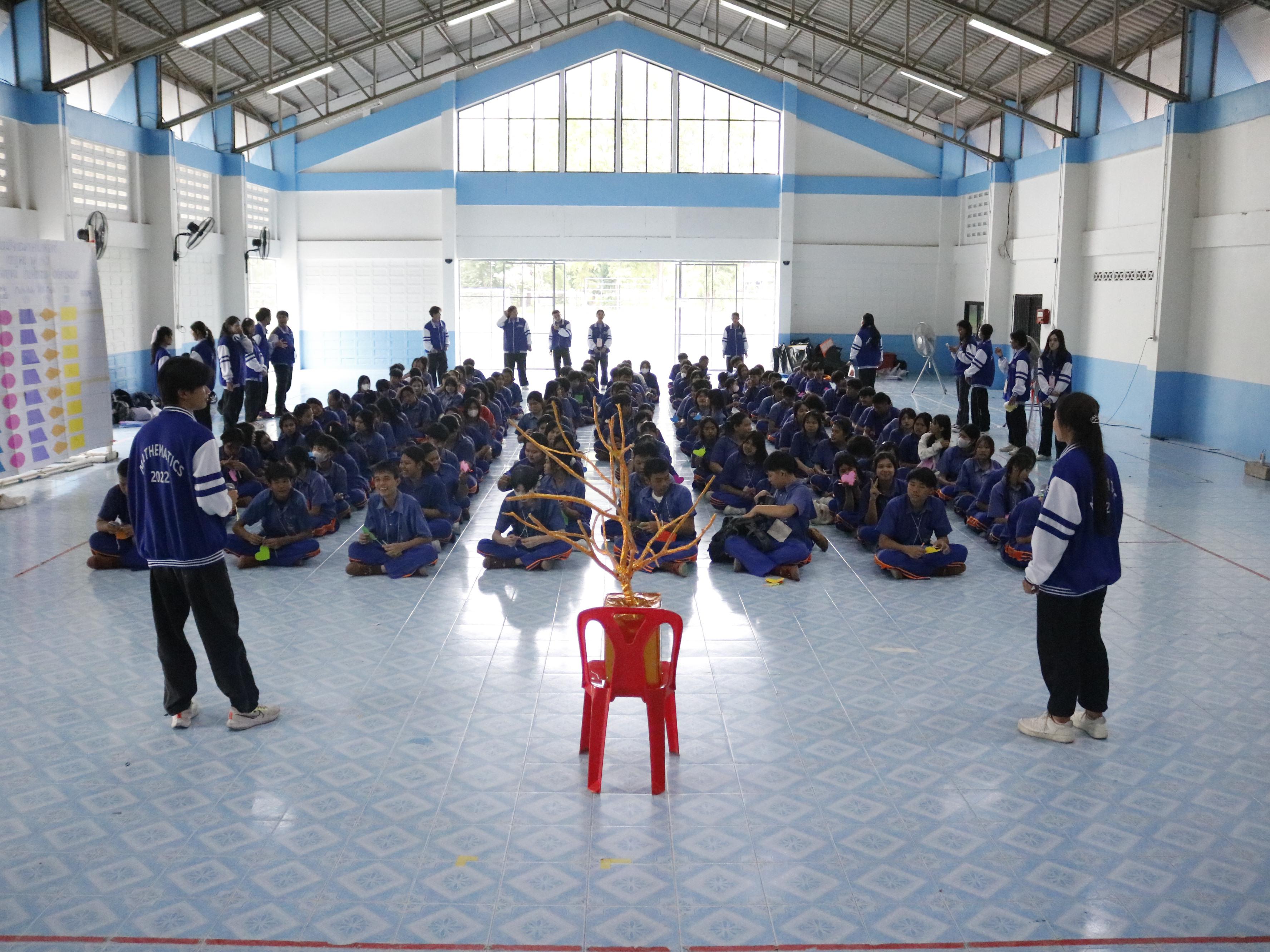467. ค่ายวิชาการ กิจกรรมค่ายคณิตศาสตร์ โรงเรียนไทรงามพิทยาคม วันที่ 7 กรกฎาคม 2567 อาจารย์ในโปรแกรมวิชาคณิตศาสตร์และนักศึกษาชั้นปีที่ 3 ได้จัดกิจกรรมนี้ขึ้นเพื่อสร้างทักษะและเจตคติที่ดีต่อวิชาคณิตศาสตร์