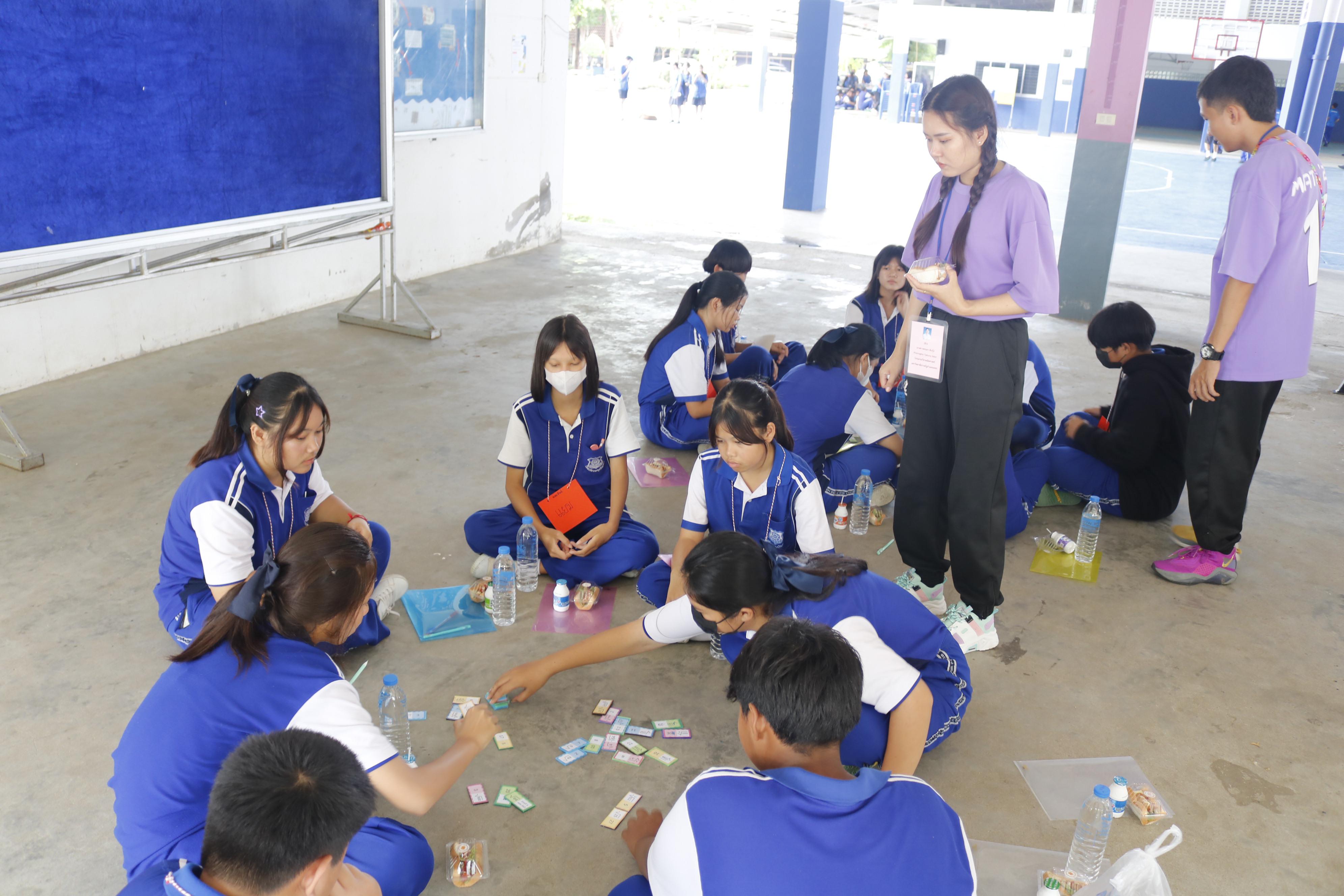 100. ค่ายคณิตศาสตร์ (MATH DAY CAMP)กิจกรรมค่ายคณิตศาสตร์ โปรแกรมวิชาคณิตศาสตร์ คณะครุศาสตร์ มหาวิทยาลัยราชภัฏกำแพงเพชร