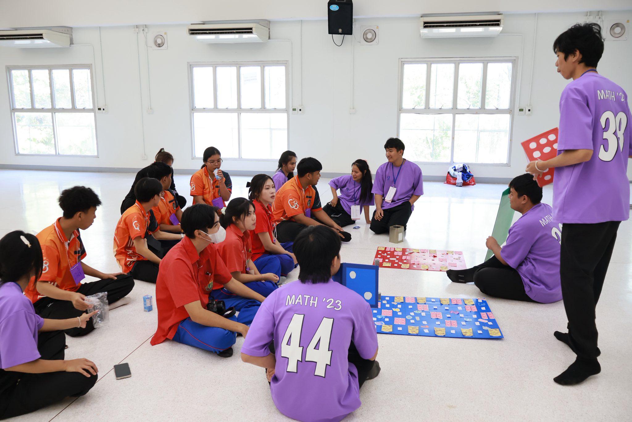 9. โครงการพัฒนาคุณลักษณะบัณฑิตคณิตศาสตร์”กิจกรรมค่ายคณิตศาสตร์ ครั้งที่23“