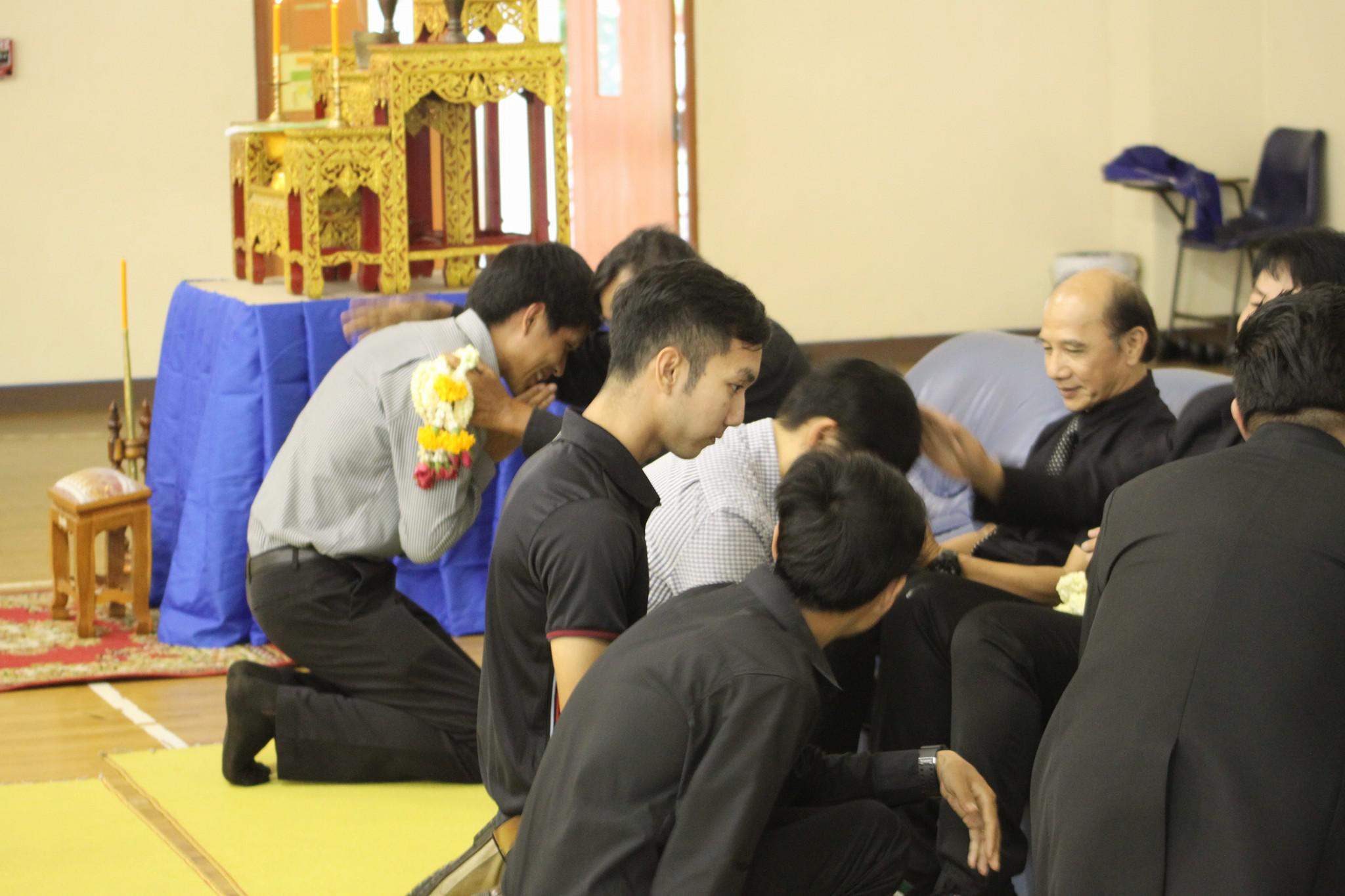 5. กิจกรรมไหว้ครูโปรแกรมวิชาพลศึกษา คณะครุศาสตร์ วันที่ 12 กรกฎาคม พ.ศ.2560