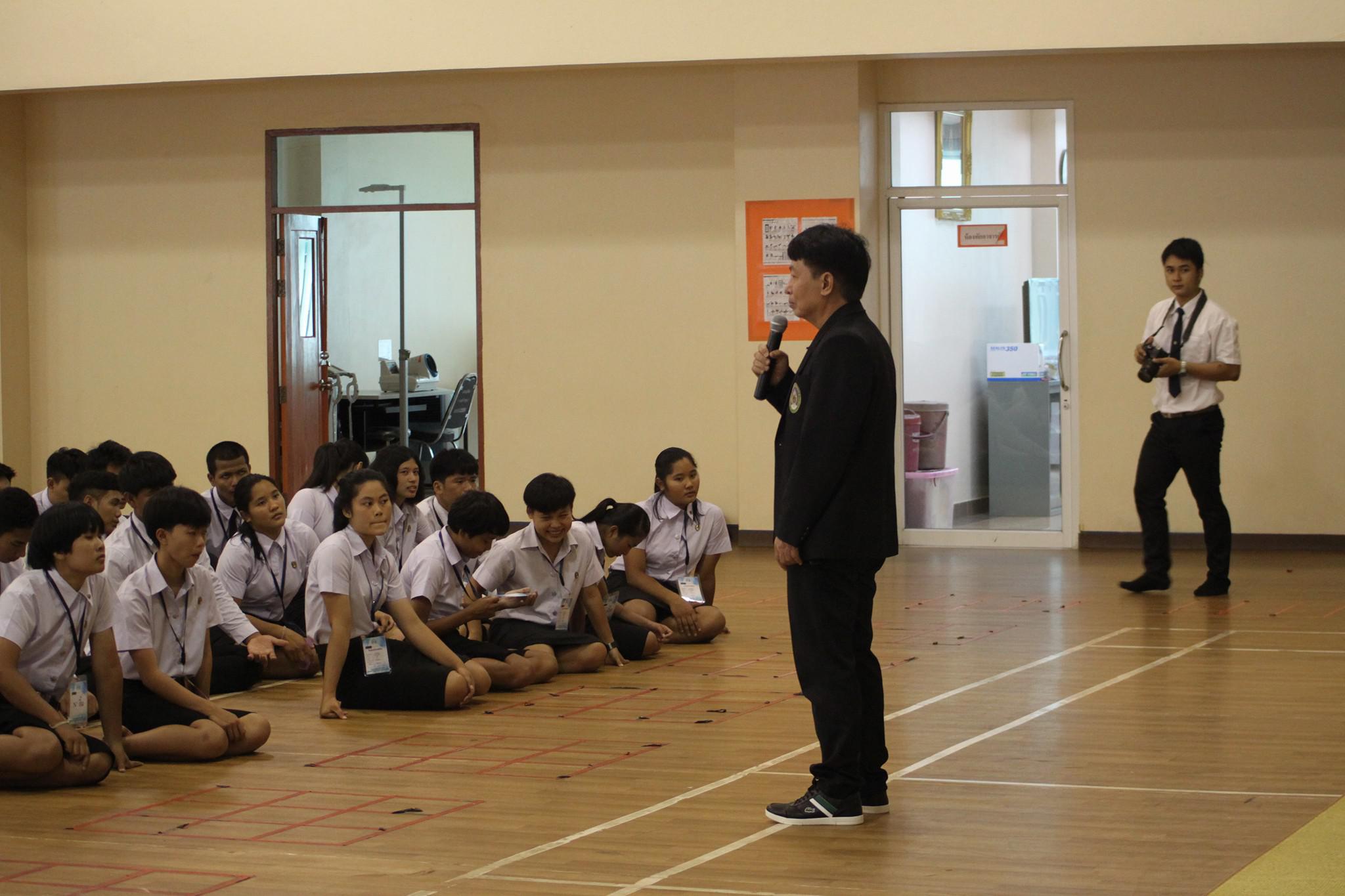 6. กิจกรรมไหว้ครูโปรแกรมวิชาพลศึกษา คณะครุศาสตร์ วันที่ 12 กรกฎาคม พ.ศ.2560
