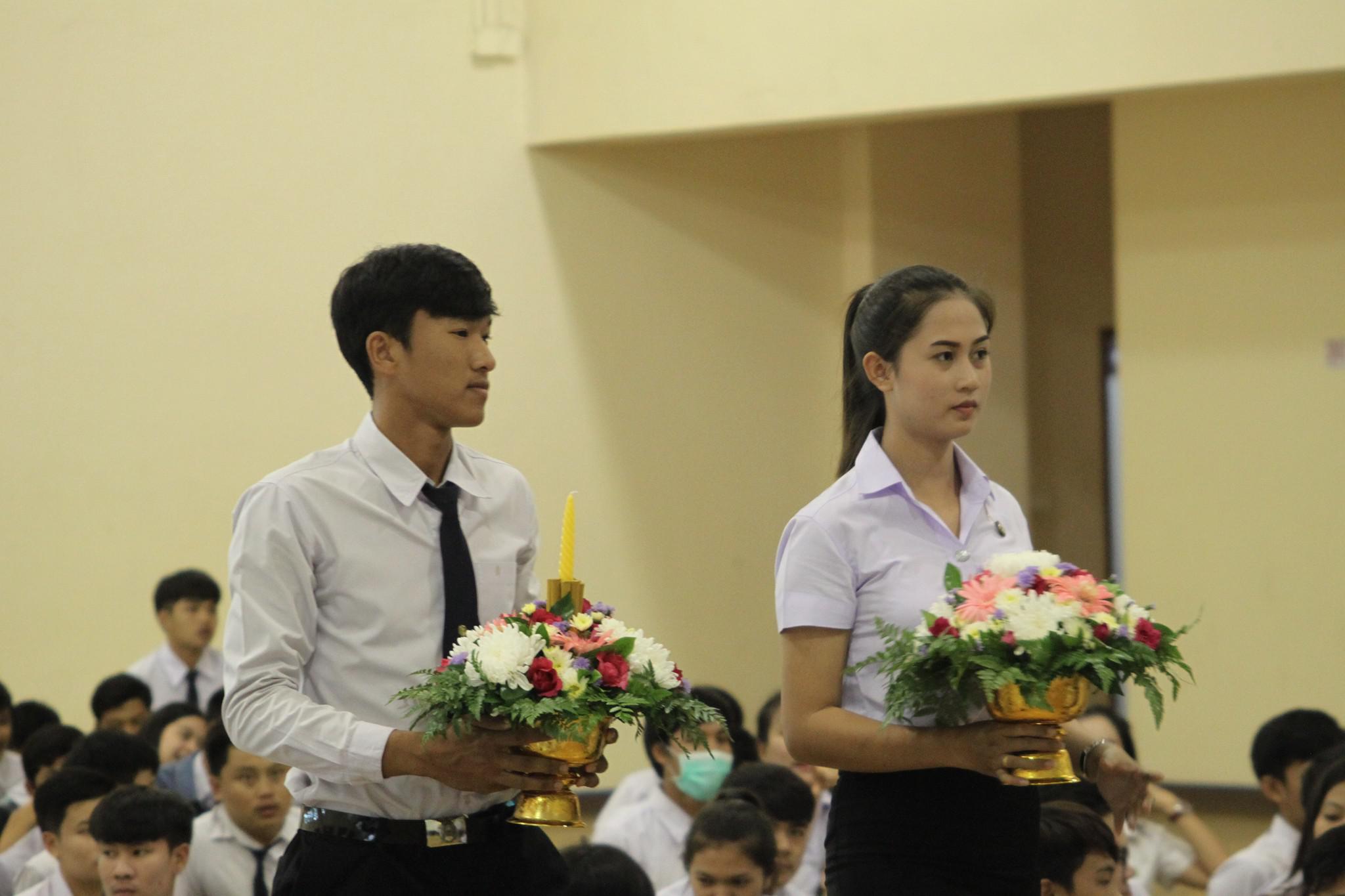7. กิจกรรมไหว้ครูโปรแกรมวิชาพลศึกษา คณะครุศาสตร์ วันที่ 12 กรกฎาคม พ.ศ.2560