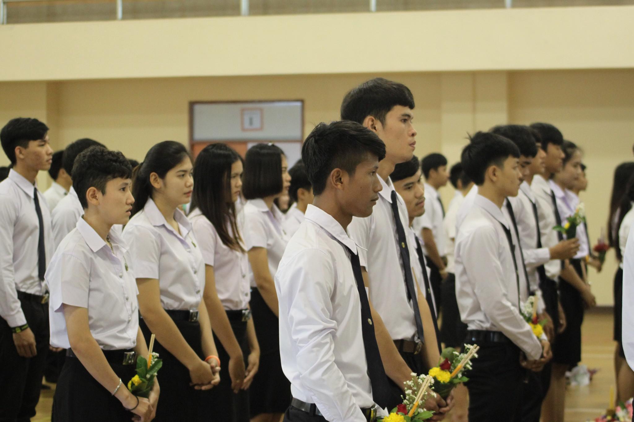 1. กิจกรรมไหว้ครูโปรแกรมวิชาพลศึกษา คณะครุศาสตร์ วันที่ 12 กรกฎาคม พ.ศ.2560