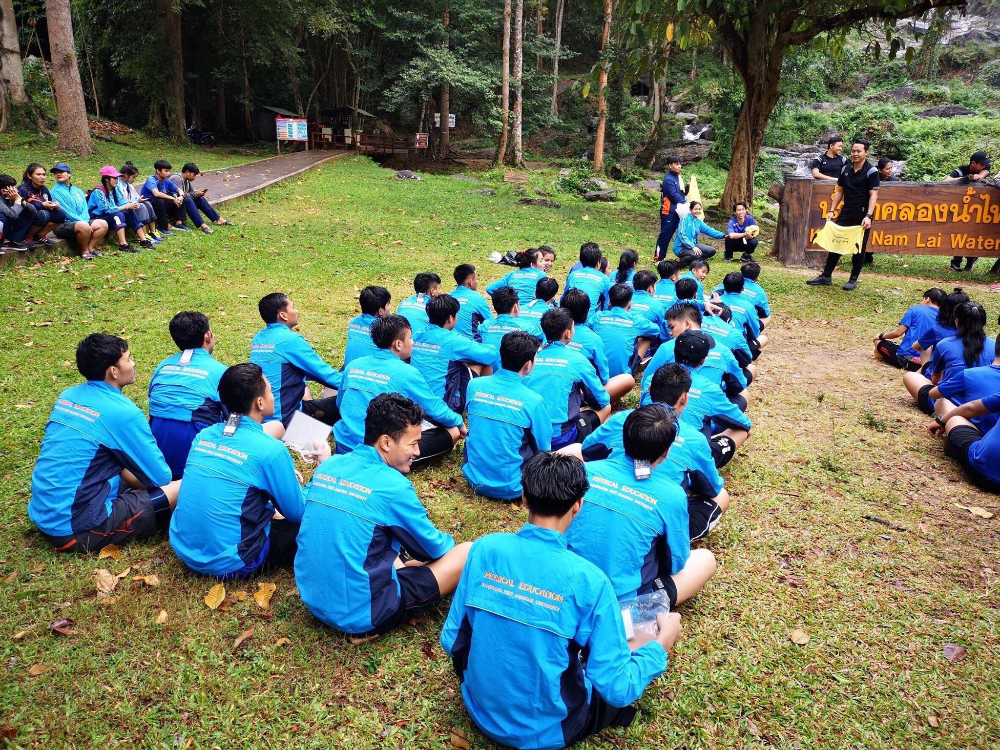 4. วิ่ง We Fit พิชิตคลองน้ำไหล  โปรแกรมวิชาพลศึกษา ณ น้ำตกคลองน้ำไหล อ.คลองลาน จ.กำแพงเพชร วันที่ 12 สิงหาคม 2561