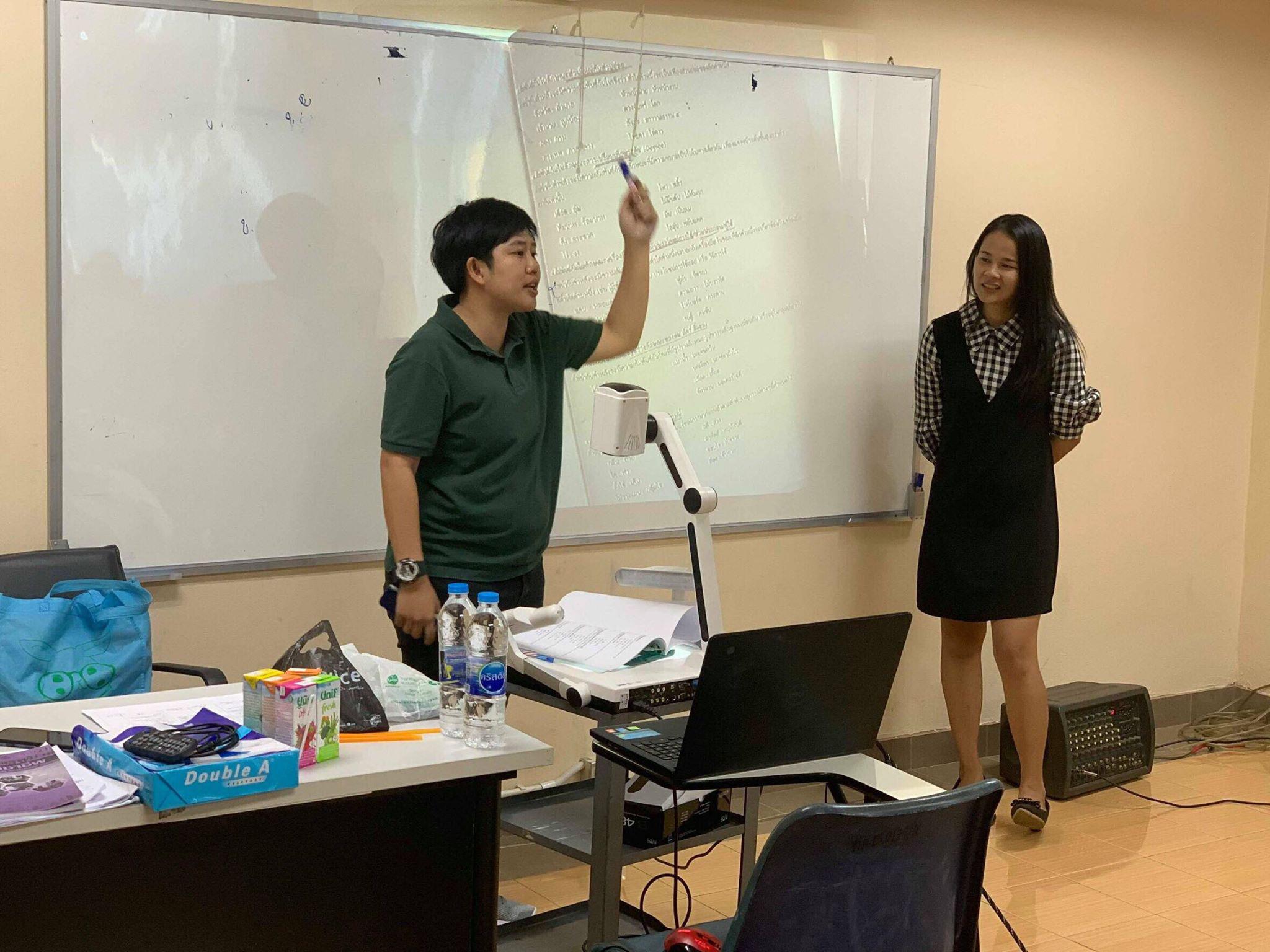 4. โครงการเตรียมความพร้อมในการสอบบรรจุเข้ารับราชการ ตำแหน่งครูผู้ช่วย ของนักศึกษาชั้นปีที่ 5 โปรแกรมวิชาพลศึกษา ในวันที่ 6  เมษายน 2562