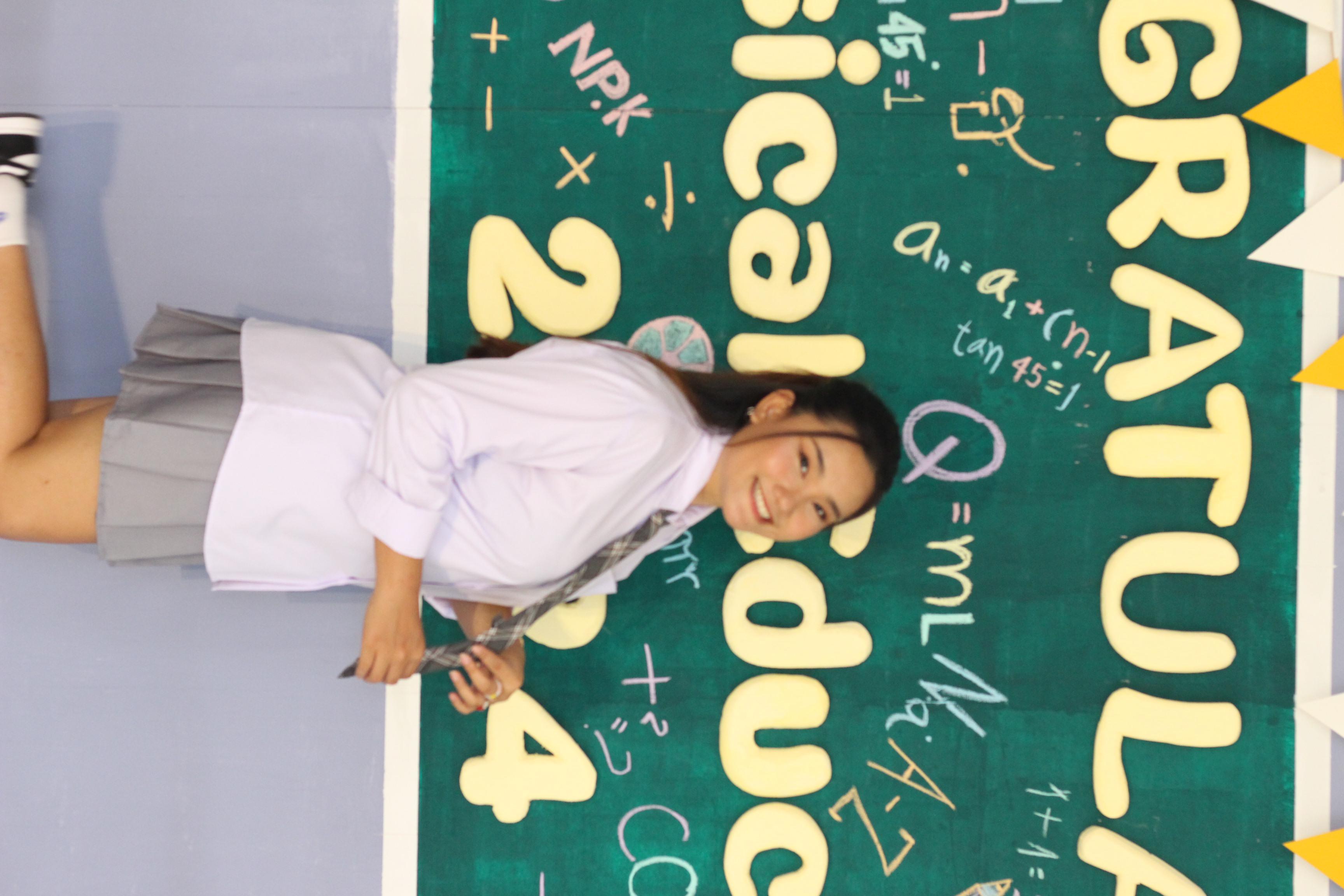 32. วันที่ 17 มีนาคม 2567 ที่ผ่านมา โปรแกรมวิชาพลศึกษา ได้จัดกิจกรรมแสดงความยินดีกับนักศึกษา ชั้นปีที่ 4 (รหัส 63) 