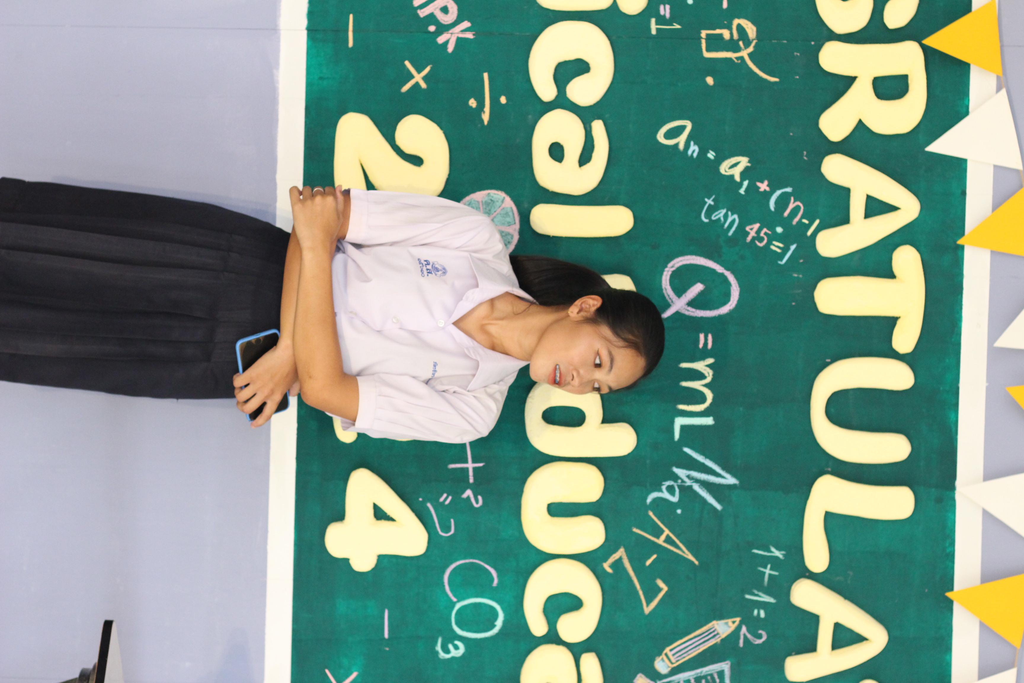 64. วันที่ 17 มีนาคม 2567 ที่ผ่านมา โปรแกรมวิชาพลศึกษา ได้จัดกิจกรรมแสดงความยินดีกับนักศึกษา ชั้นปีที่ 4 (รหัส 63) 