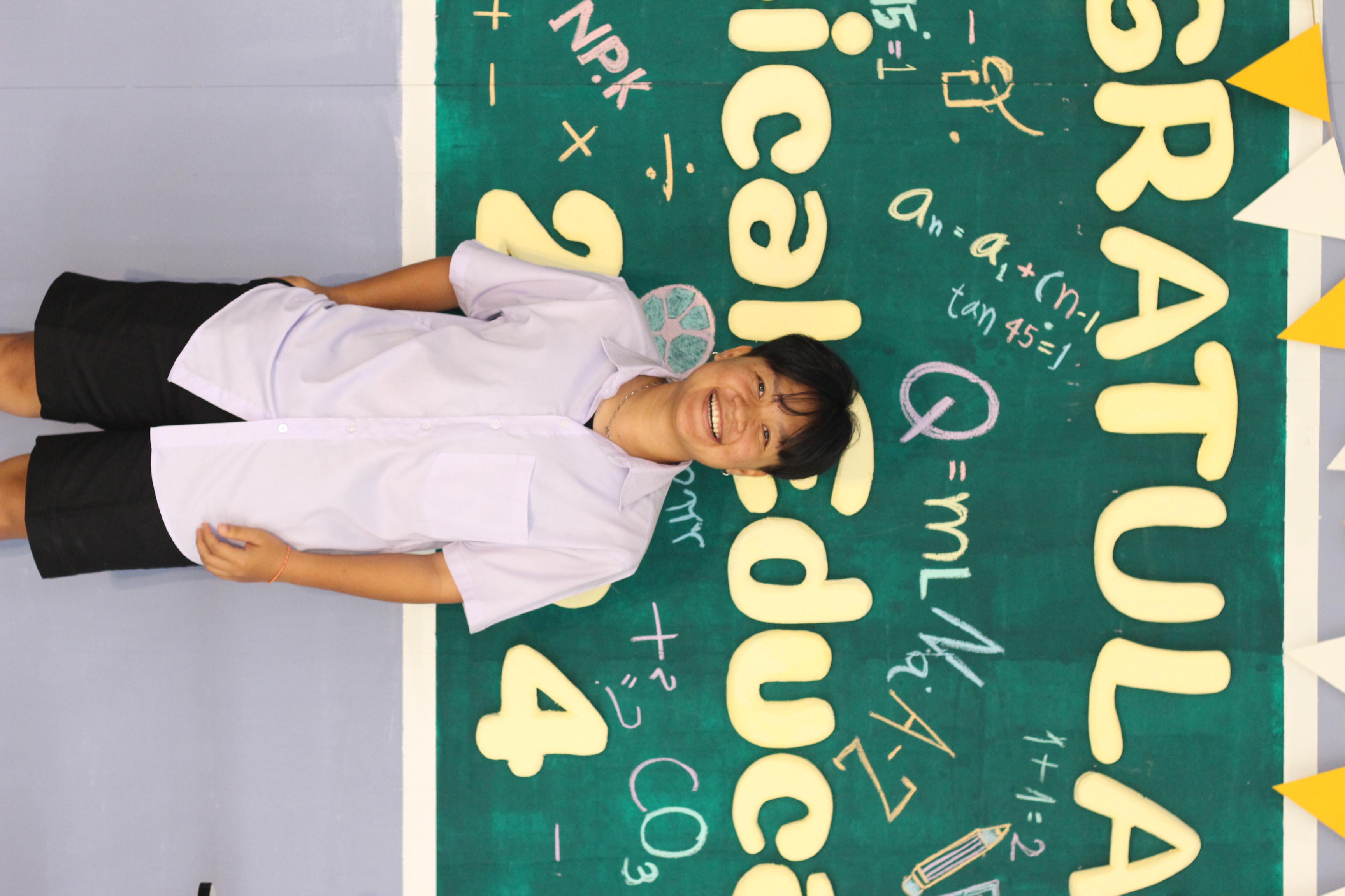 129. วันที่ 17 มีนาคม 2567 ที่ผ่านมา โปรแกรมวิชาพลศึกษา ได้จัดกิจกรรมแสดงความยินดีกับนักศึกษา ชั้นปีที่ 4 (รหัส 63) 