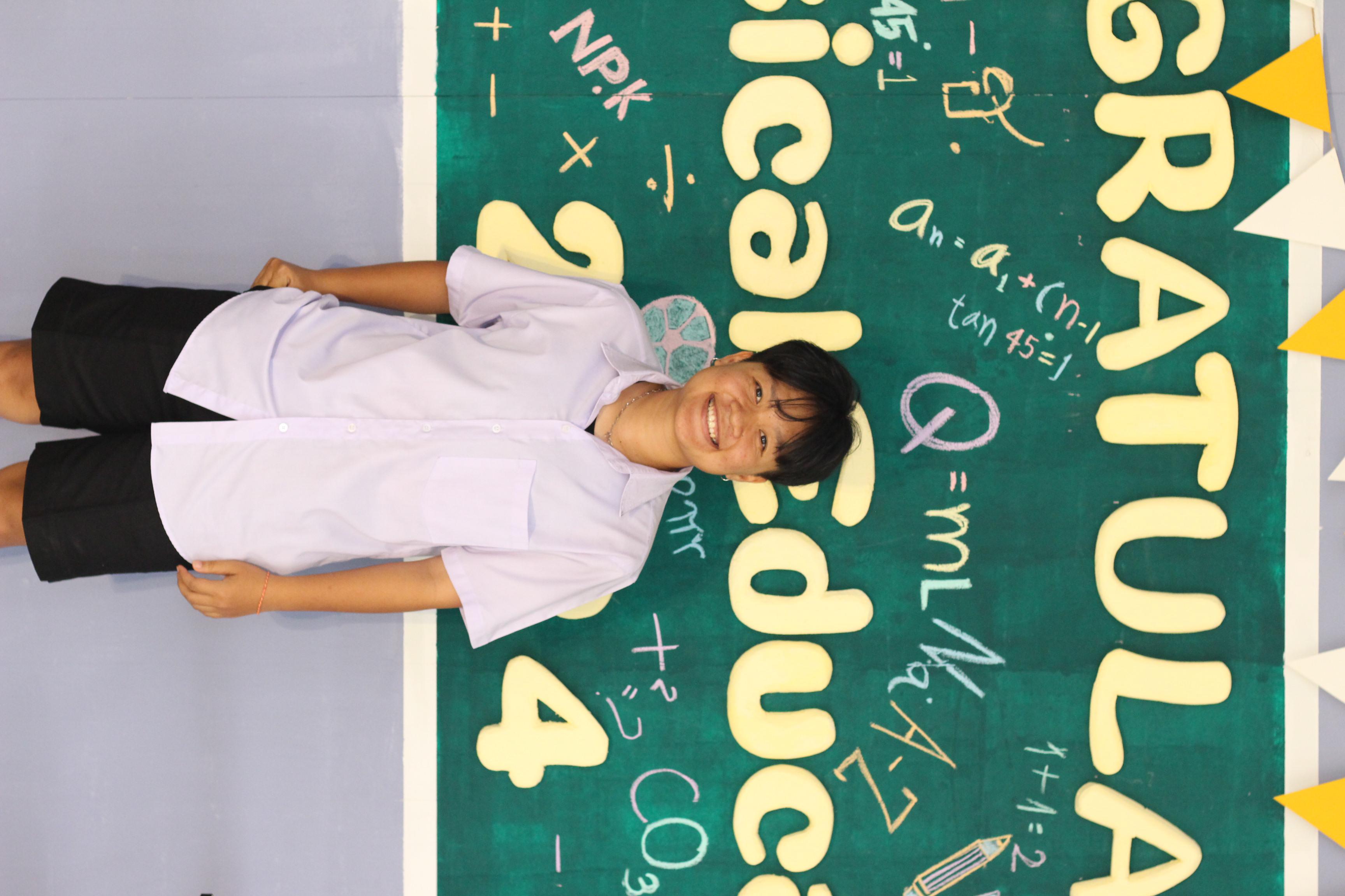 130. วันที่ 17 มีนาคม 2567 ที่ผ่านมา โปรแกรมวิชาพลศึกษา ได้จัดกิจกรรมแสดงความยินดีกับนักศึกษา ชั้นปีที่ 4 (รหัส 63) 