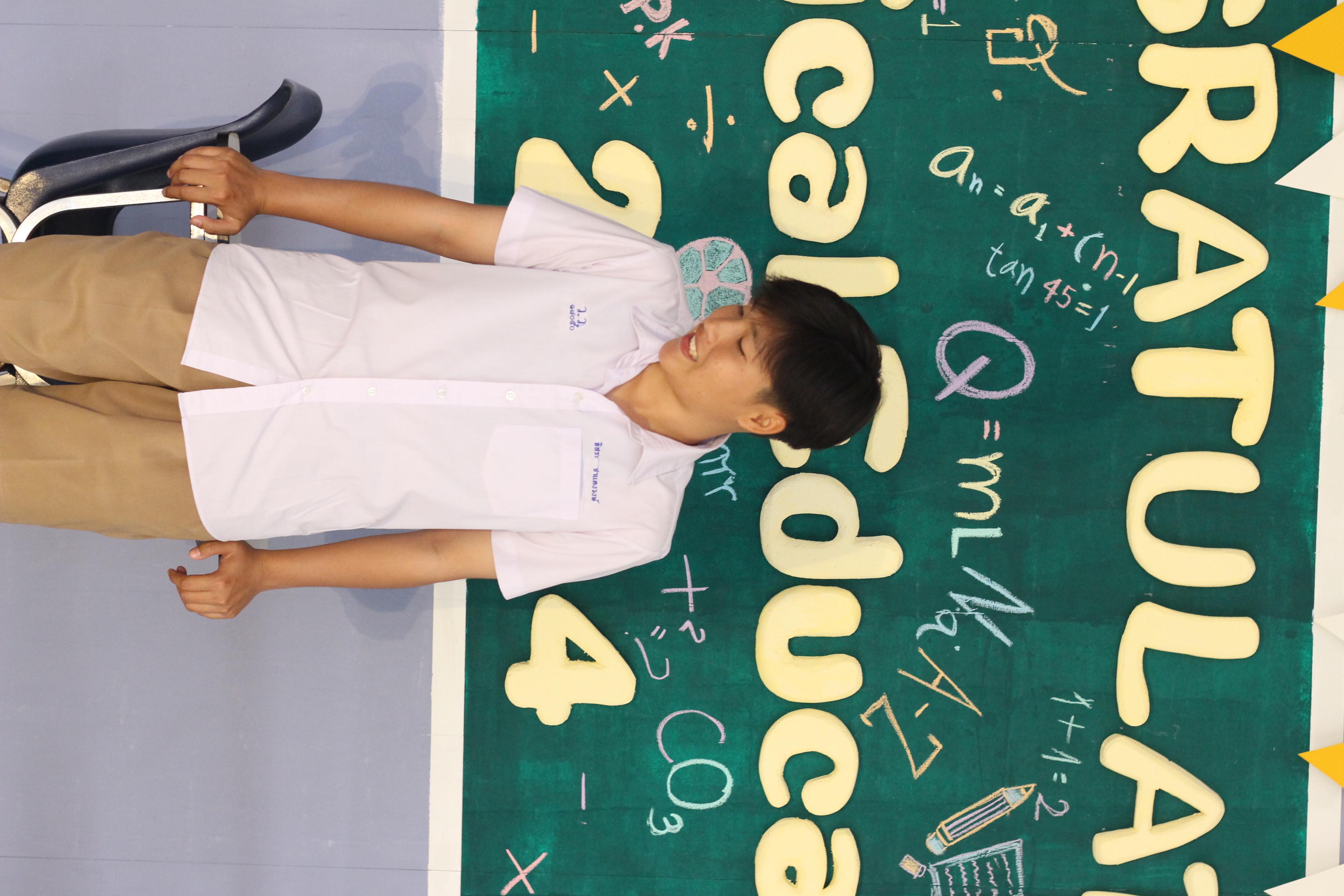 146. วันที่ 17 มีนาคม 2567 ที่ผ่านมา โปรแกรมวิชาพลศึกษา ได้จัดกิจกรรมแสดงความยินดีกับนักศึกษา ชั้นปีที่ 4 (รหัส 63) 