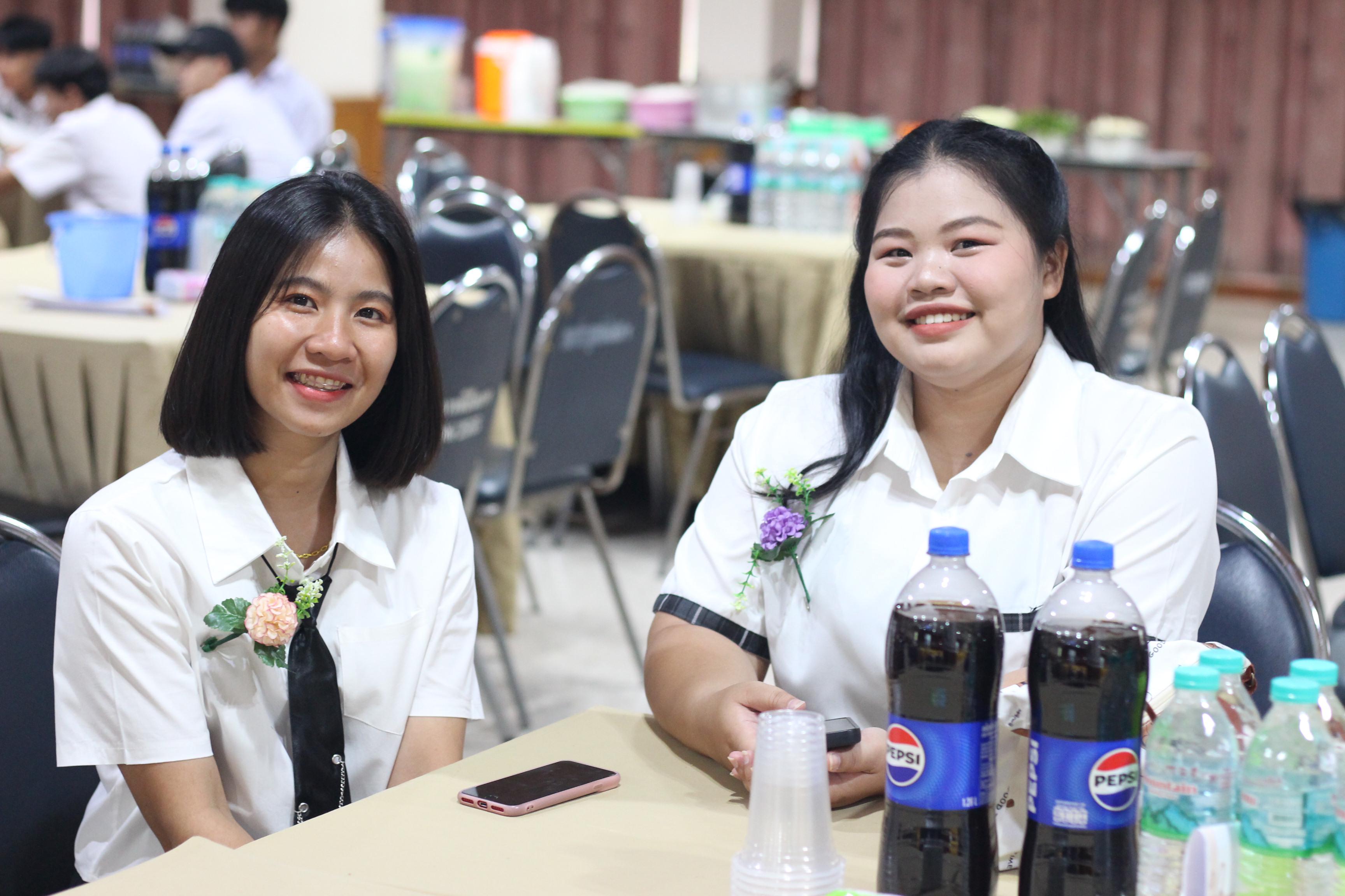 328. วันที่ 17 มีนาคม 2567 ที่ผ่านมา โปรแกรมวิชาพลศึกษา ได้จัดกิจกรรมแสดงความยินดีกับนักศึกษา ชั้นปีที่ 4 (รหัส 63) 