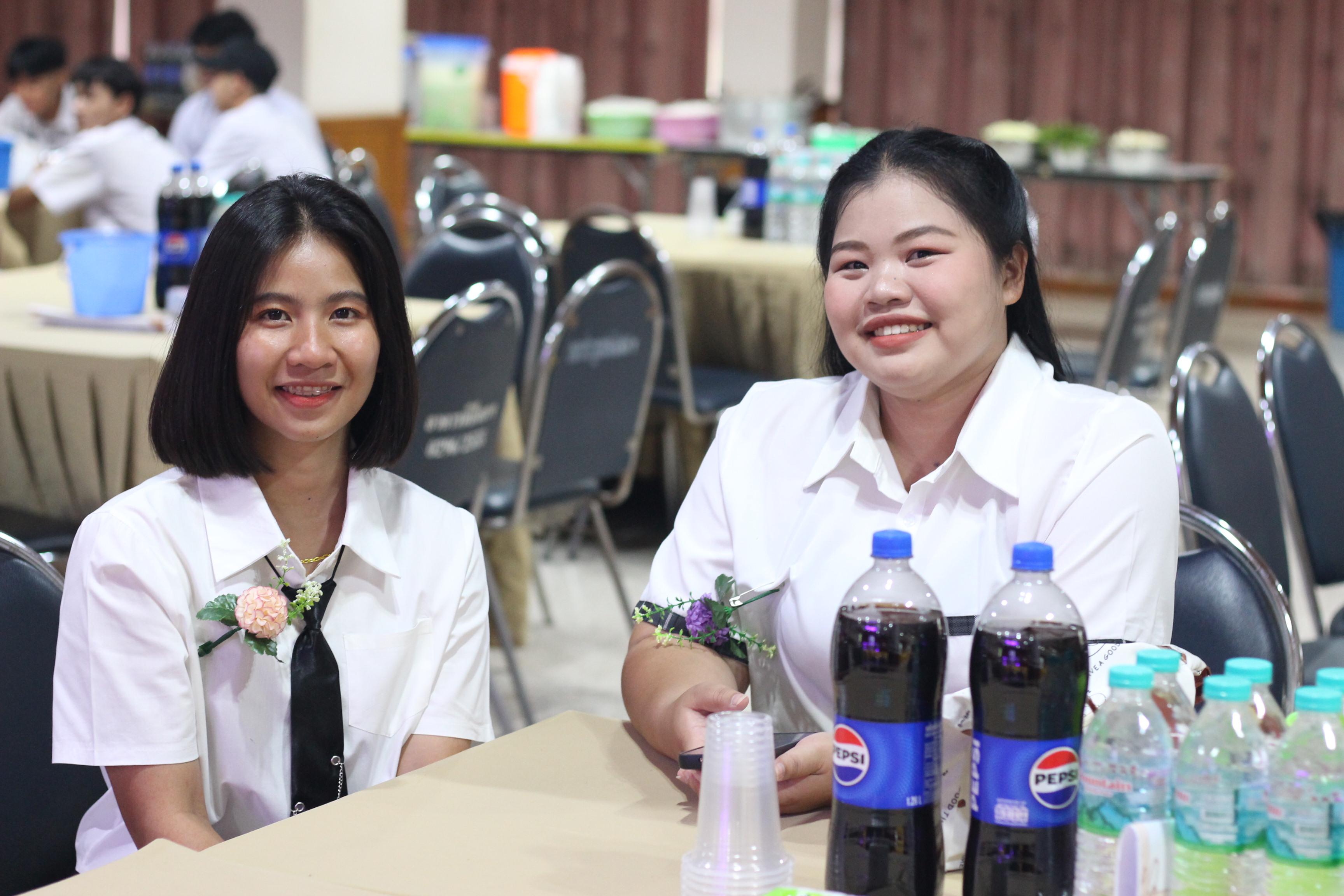 334. วันที่ 17 มีนาคม 2567 ที่ผ่านมา โปรแกรมวิชาพลศึกษา ได้จัดกิจกรรมแสดงความยินดีกับนักศึกษา ชั้นปีที่ 4 (รหัส 63) 