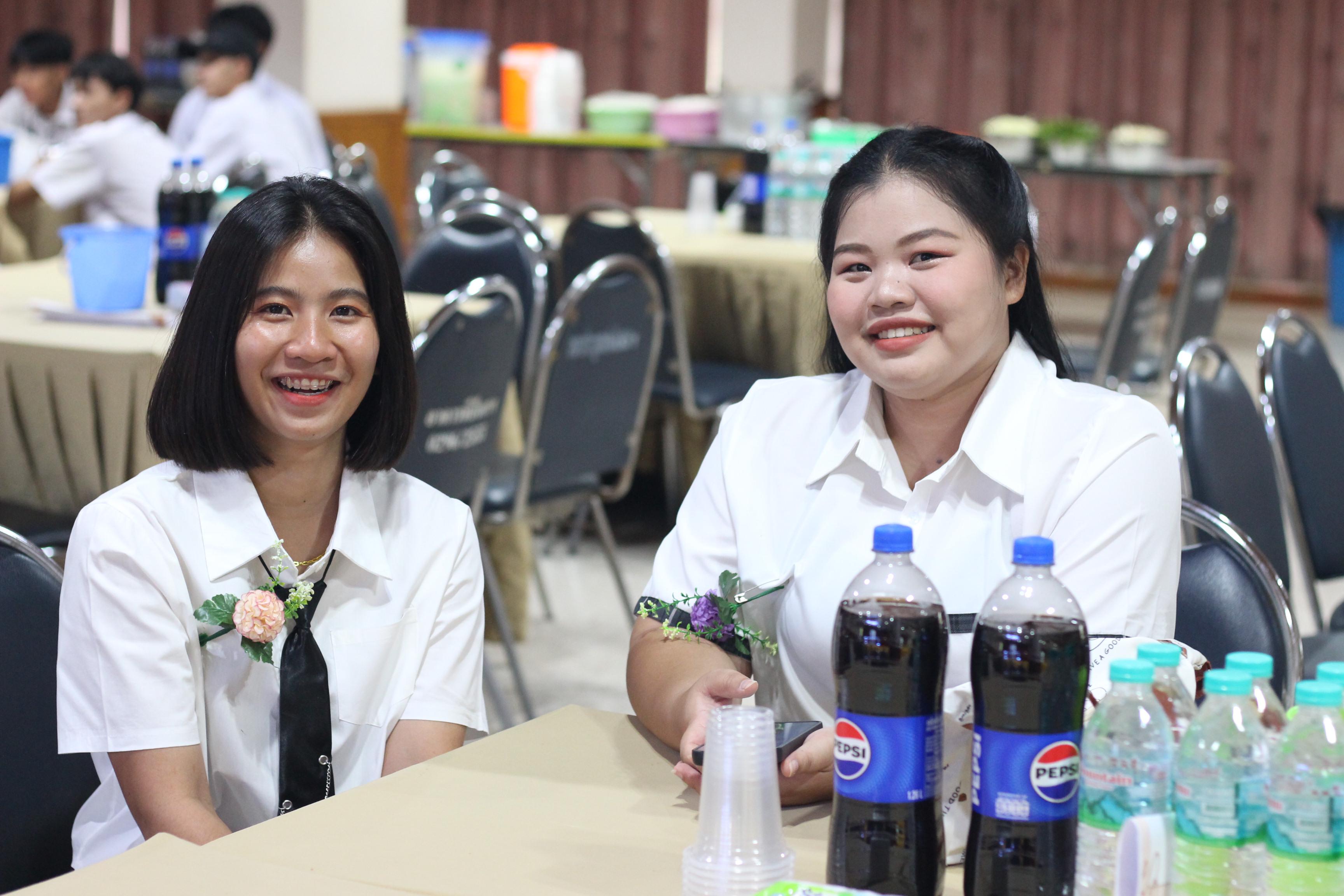 336. วันที่ 17 มีนาคม 2567 ที่ผ่านมา โปรแกรมวิชาพลศึกษา ได้จัดกิจกรรมแสดงความยินดีกับนักศึกษา ชั้นปีที่ 4 (รหัส 63) 