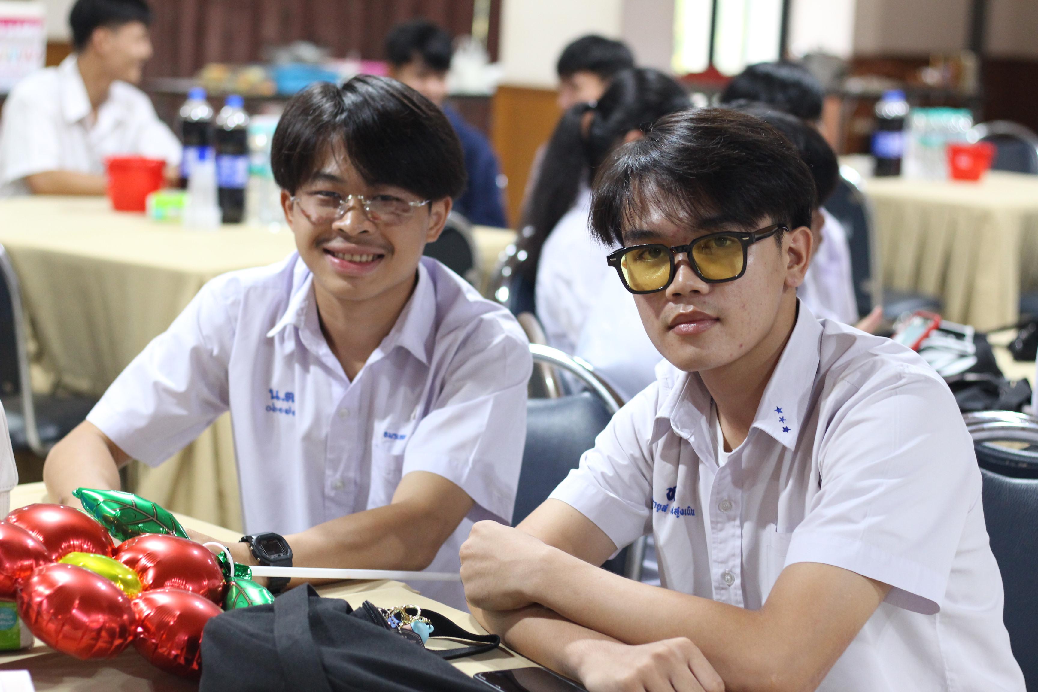 396. วันที่ 17 มีนาคม 2567 ที่ผ่านมา โปรแกรมวิชาพลศึกษา ได้จัดกิจกรรมแสดงความยินดีกับนักศึกษา ชั้นปีที่ 4 (รหัส 63) 