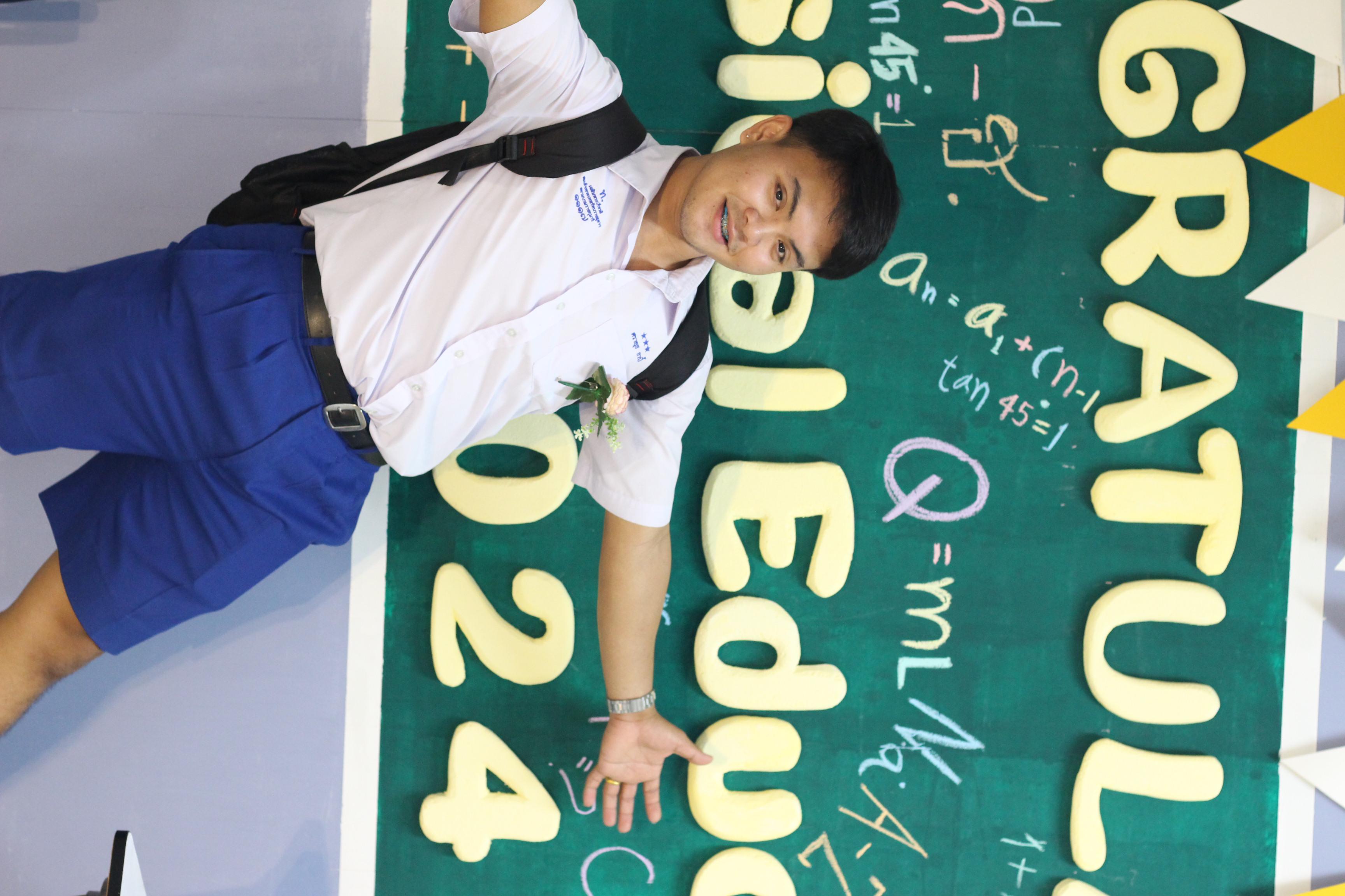 448. วันที่ 17 มีนาคม 2567 ที่ผ่านมา โปรแกรมวิชาพลศึกษา ได้จัดกิจกรรมแสดงความยินดีกับนักศึกษา ชั้นปีที่ 4 (รหัส 63) 