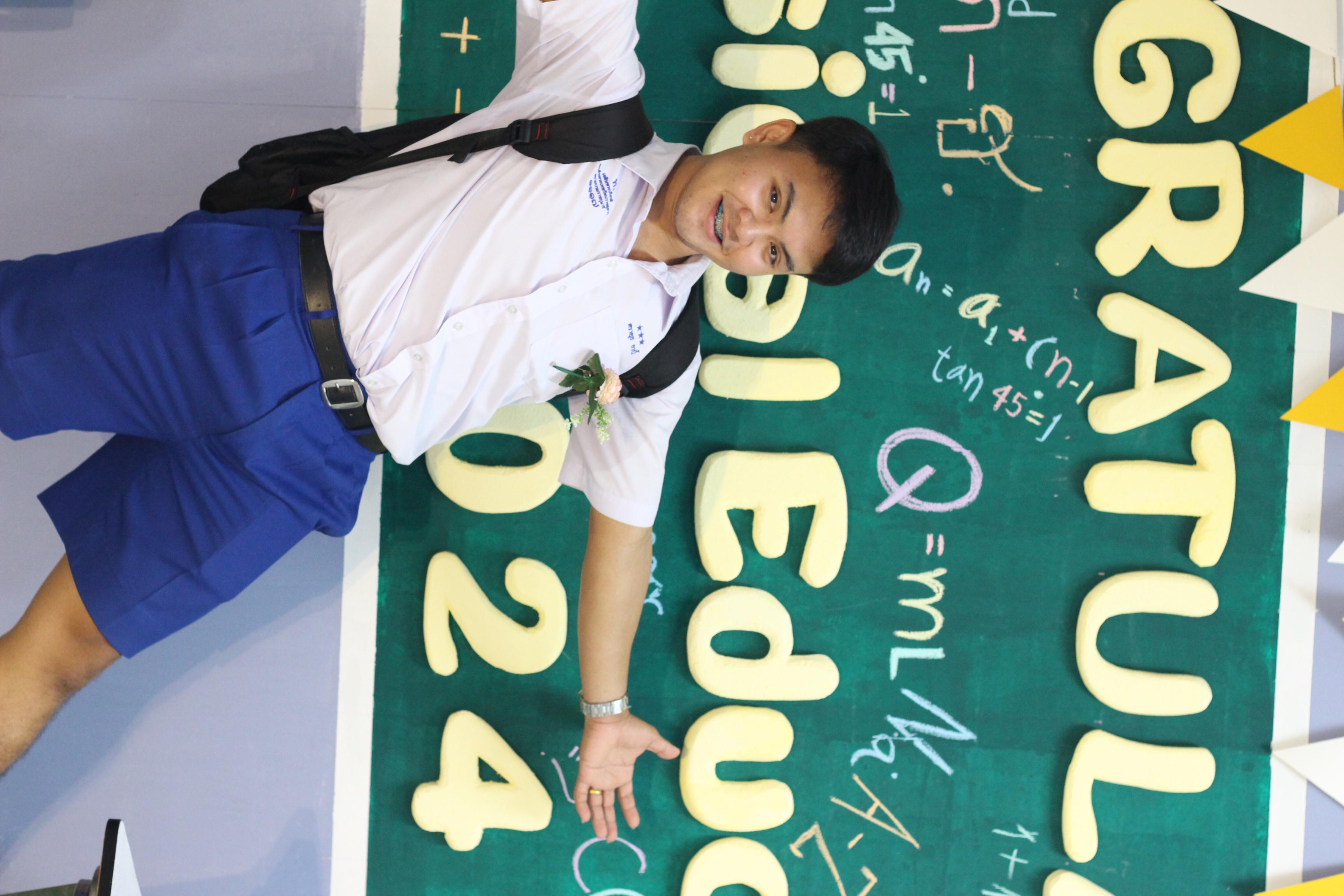 449. วันที่ 17 มีนาคม 2567 ที่ผ่านมา โปรแกรมวิชาพลศึกษา ได้จัดกิจกรรมแสดงความยินดีกับนักศึกษา ชั้นปีที่ 4 (รหัส 63) 