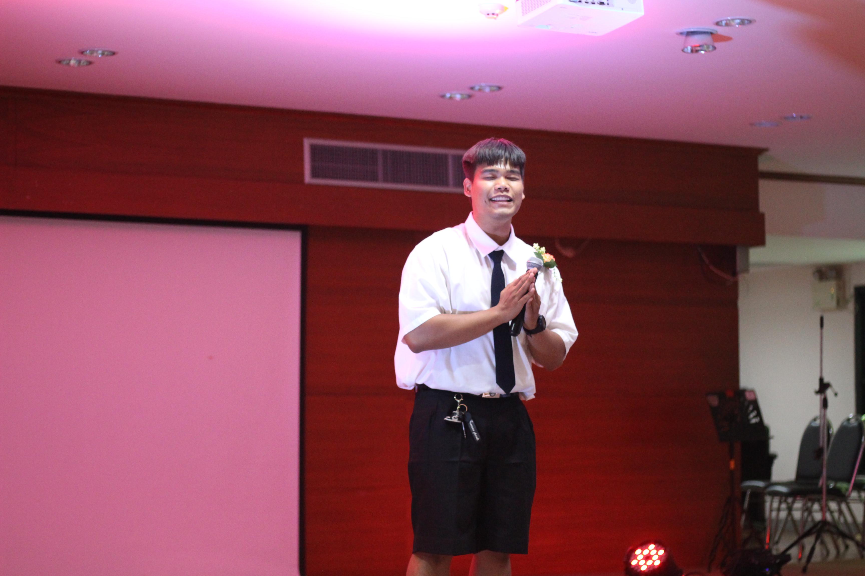 849. วันที่ 17 มีนาคม 2567 ที่ผ่านมา โปรแกรมวิชาพลศึกษา ได้จัดกิจกรรมแสดงความยินดีกับนักศึกษา ชั้นปีที่ 4 (รหัส 63) 