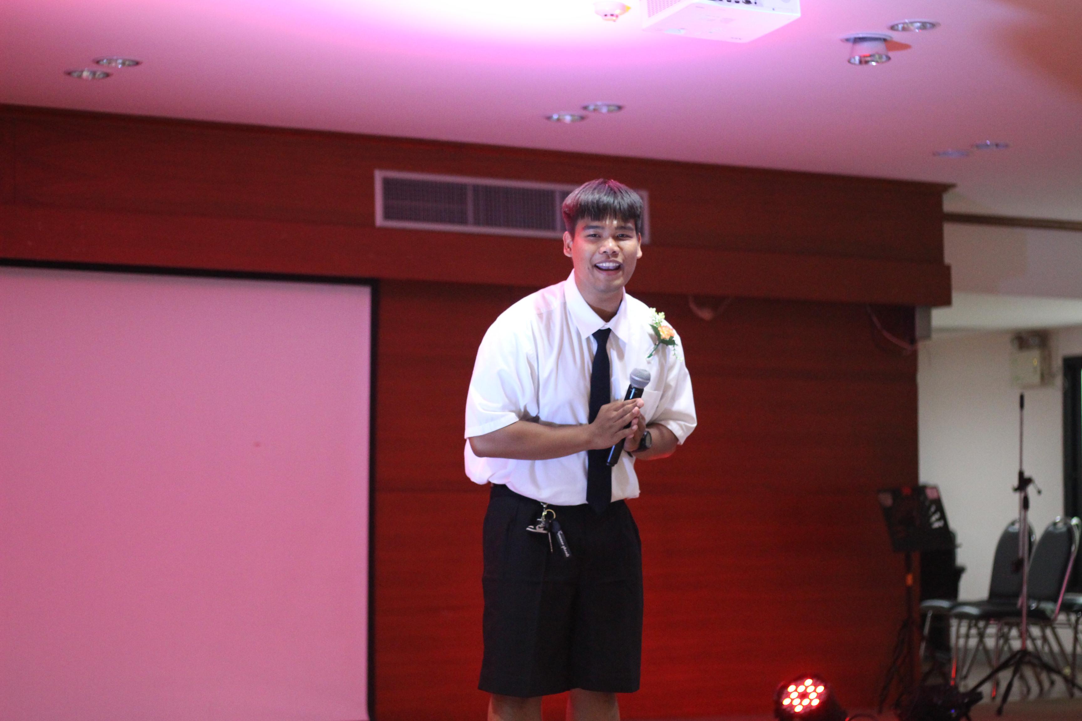 851. วันที่ 17 มีนาคม 2567 ที่ผ่านมา โปรแกรมวิชาพลศึกษา ได้จัดกิจกรรมแสดงความยินดีกับนักศึกษา ชั้นปีที่ 4 (รหัส 63) 