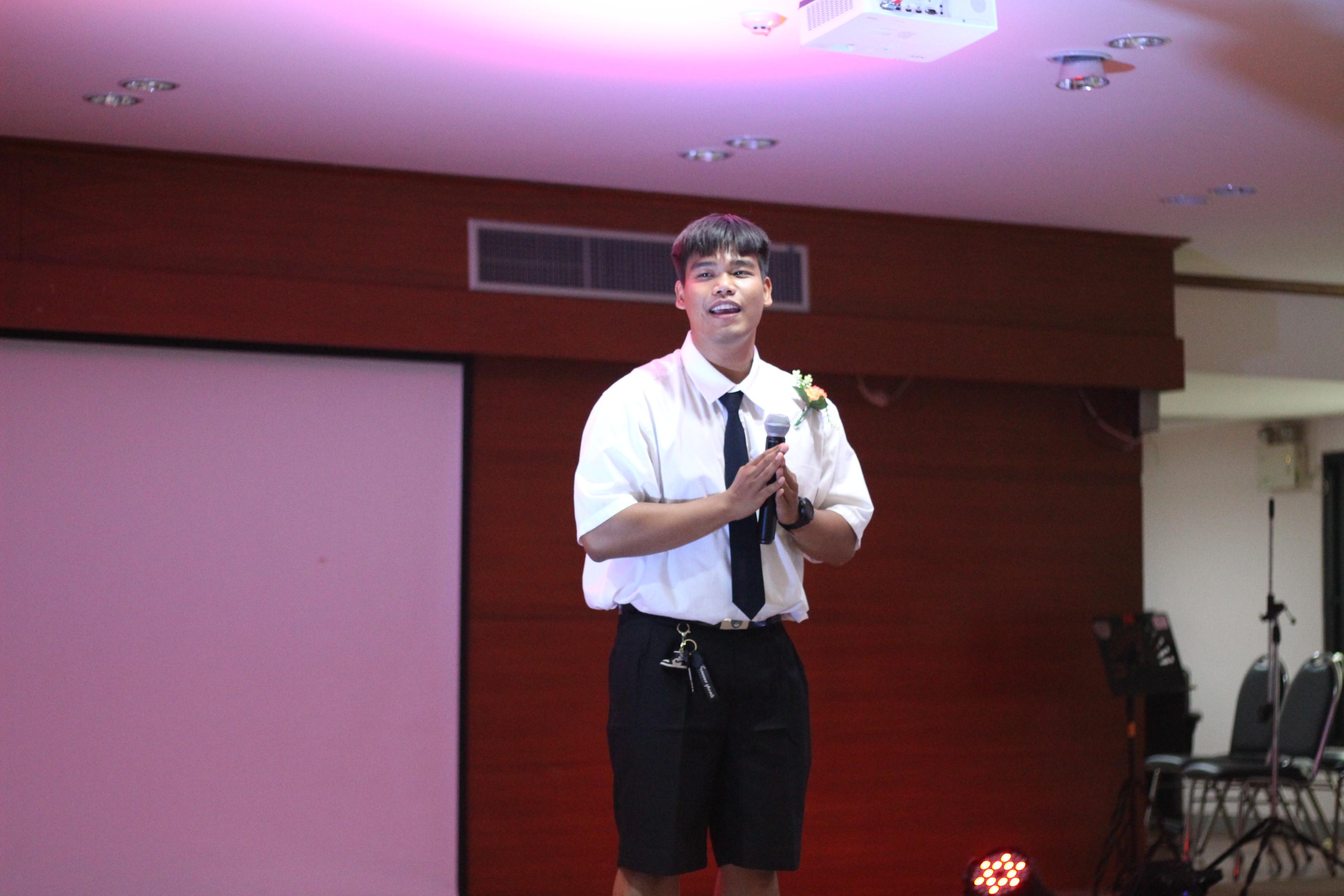 852. วันที่ 17 มีนาคม 2567 ที่ผ่านมา โปรแกรมวิชาพลศึกษา ได้จัดกิจกรรมแสดงความยินดีกับนักศึกษา ชั้นปีที่ 4 (รหัส 63) 