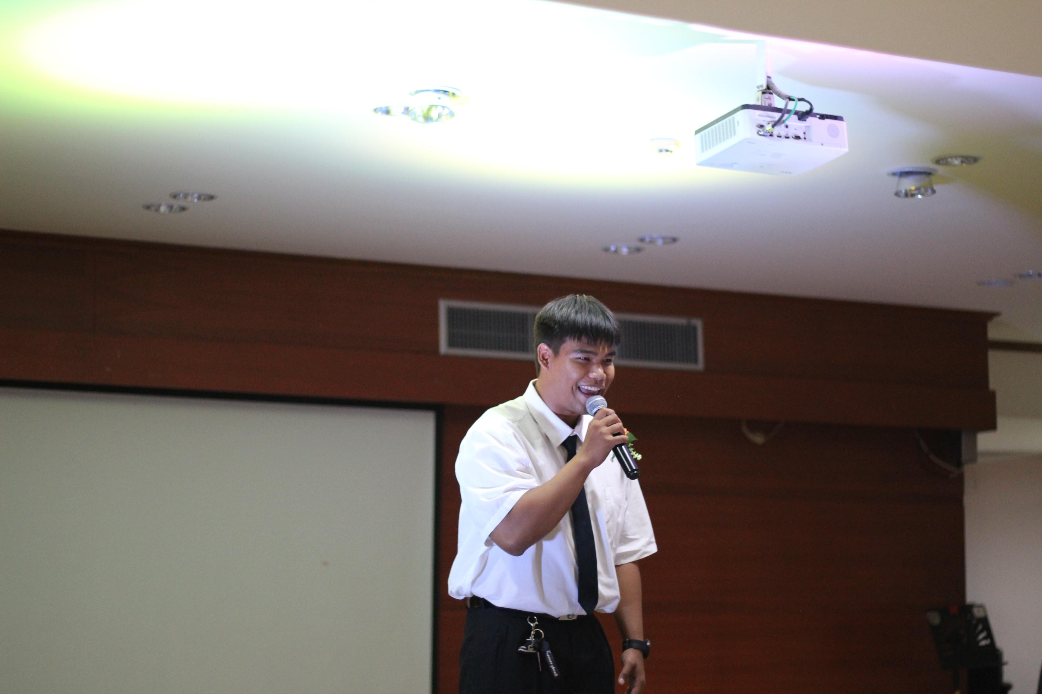 853. วันที่ 17 มีนาคม 2567 ที่ผ่านมา โปรแกรมวิชาพลศึกษา ได้จัดกิจกรรมแสดงความยินดีกับนักศึกษา ชั้นปีที่ 4 (รหัส 63) 