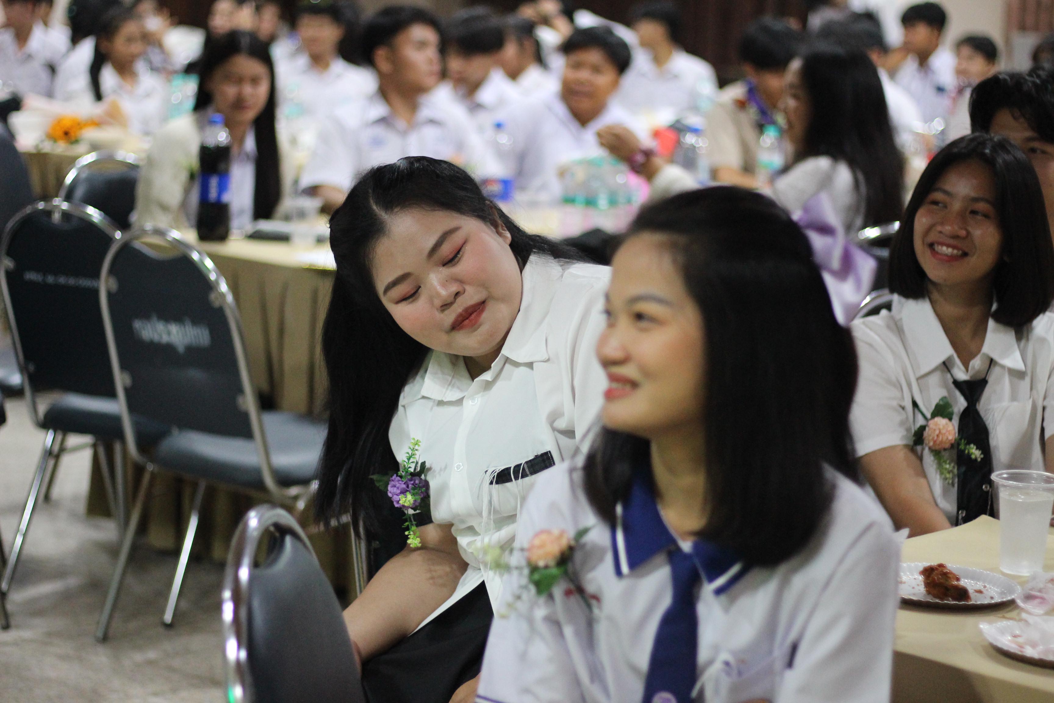 856. วันที่ 17 มีนาคม 2567 ที่ผ่านมา โปรแกรมวิชาพลศึกษา ได้จัดกิจกรรมแสดงความยินดีกับนักศึกษา ชั้นปีที่ 4 (รหัส 63) 