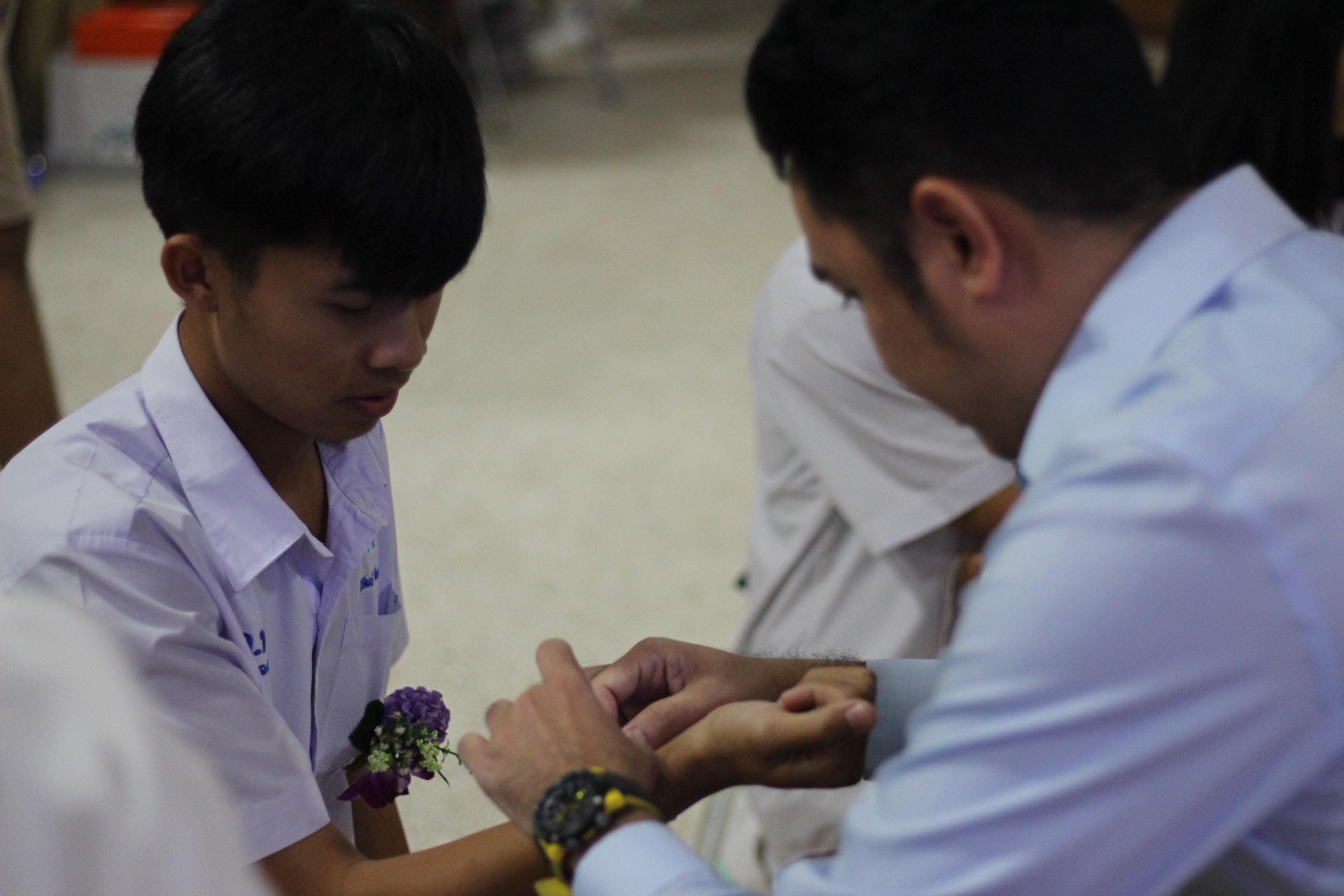 887. วันที่ 17 มีนาคม 2567 ที่ผ่านมา โปรแกรมวิชาพลศึกษา ได้จัดกิจกรรมแสดงความยินดีกับนักศึกษา ชั้นปีที่ 4 (รหัส 63) 