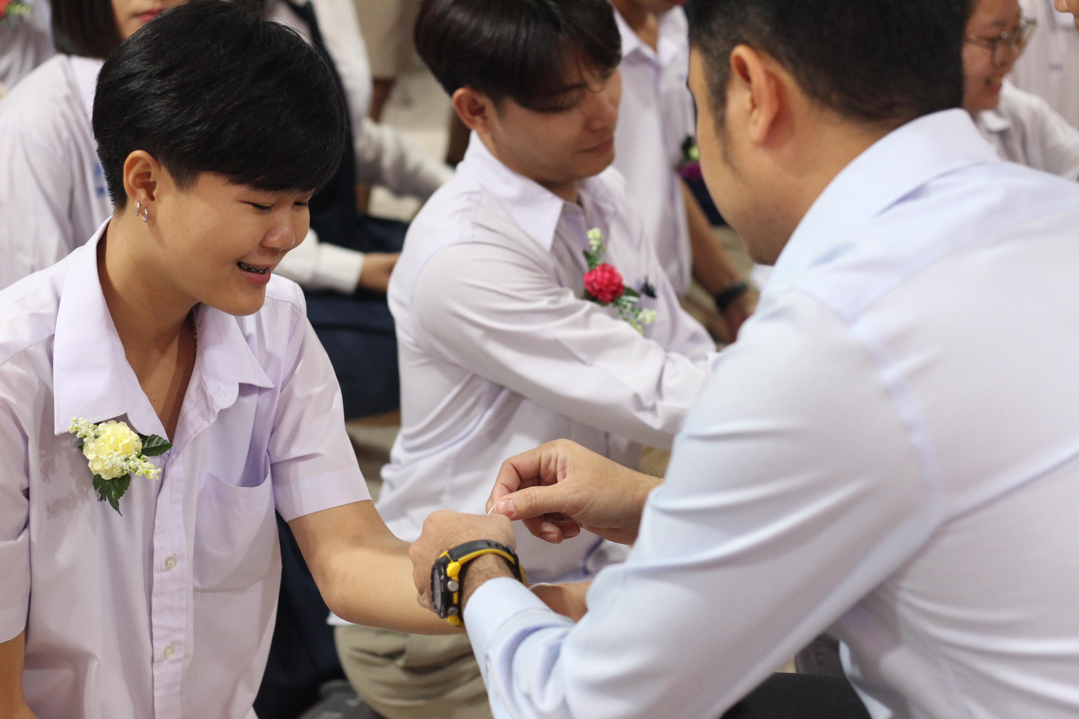 914. วันที่ 17 มีนาคม 2567 ที่ผ่านมา โปรแกรมวิชาพลศึกษา ได้จัดกิจกรรมแสดงความยินดีกับนักศึกษา ชั้นปีที่ 4 (รหัส 63) 