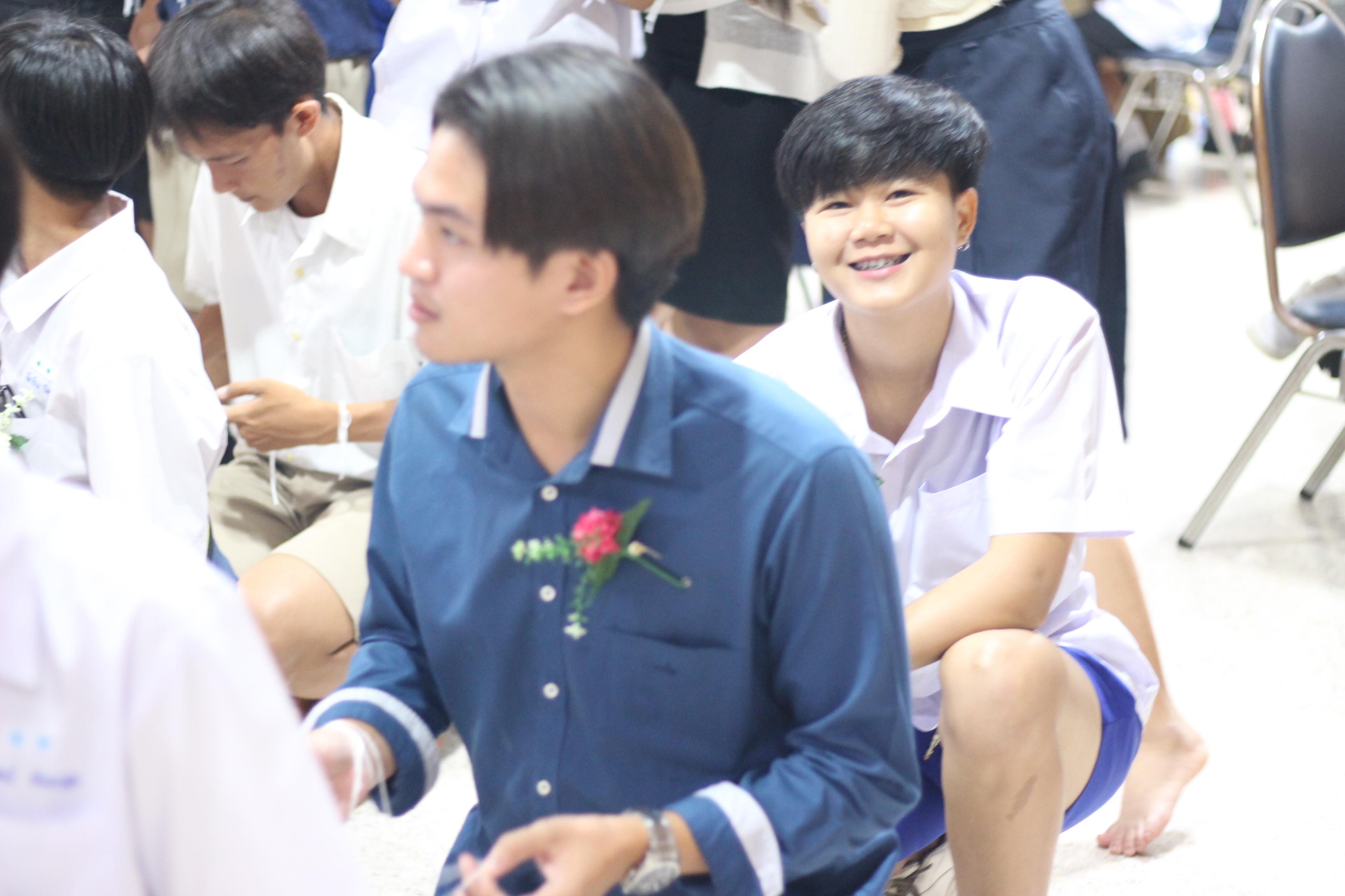 946. วันที่ 17 มีนาคม 2567 ที่ผ่านมา โปรแกรมวิชาพลศึกษา ได้จัดกิจกรรมแสดงความยินดีกับนักศึกษา ชั้นปีที่ 4 (รหัส 63) 