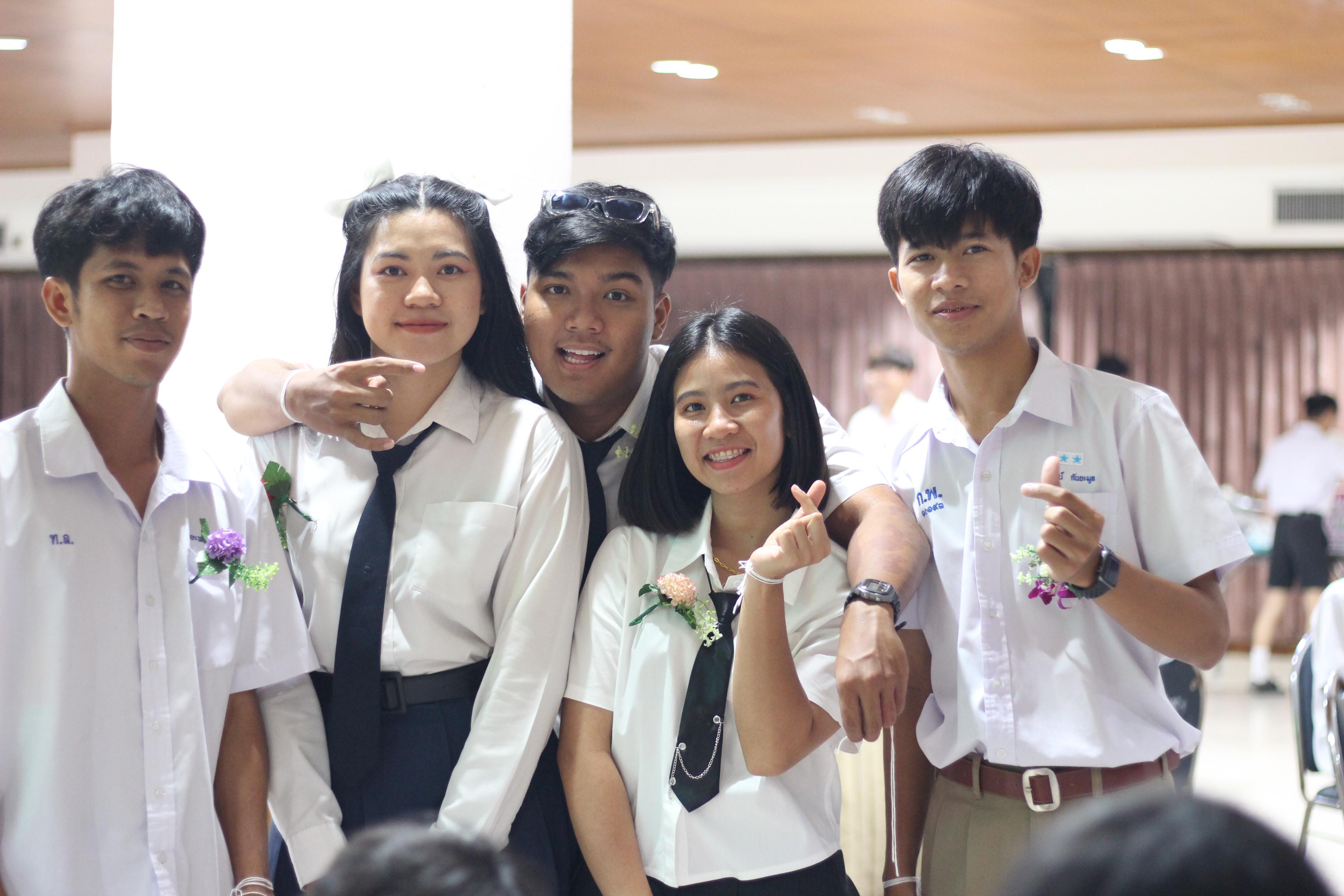 969. วันที่ 17 มีนาคม 2567 ที่ผ่านมา โปรแกรมวิชาพลศึกษา ได้จัดกิจกรรมแสดงความยินดีกับนักศึกษา ชั้นปีที่ 4 (รหัส 63) 