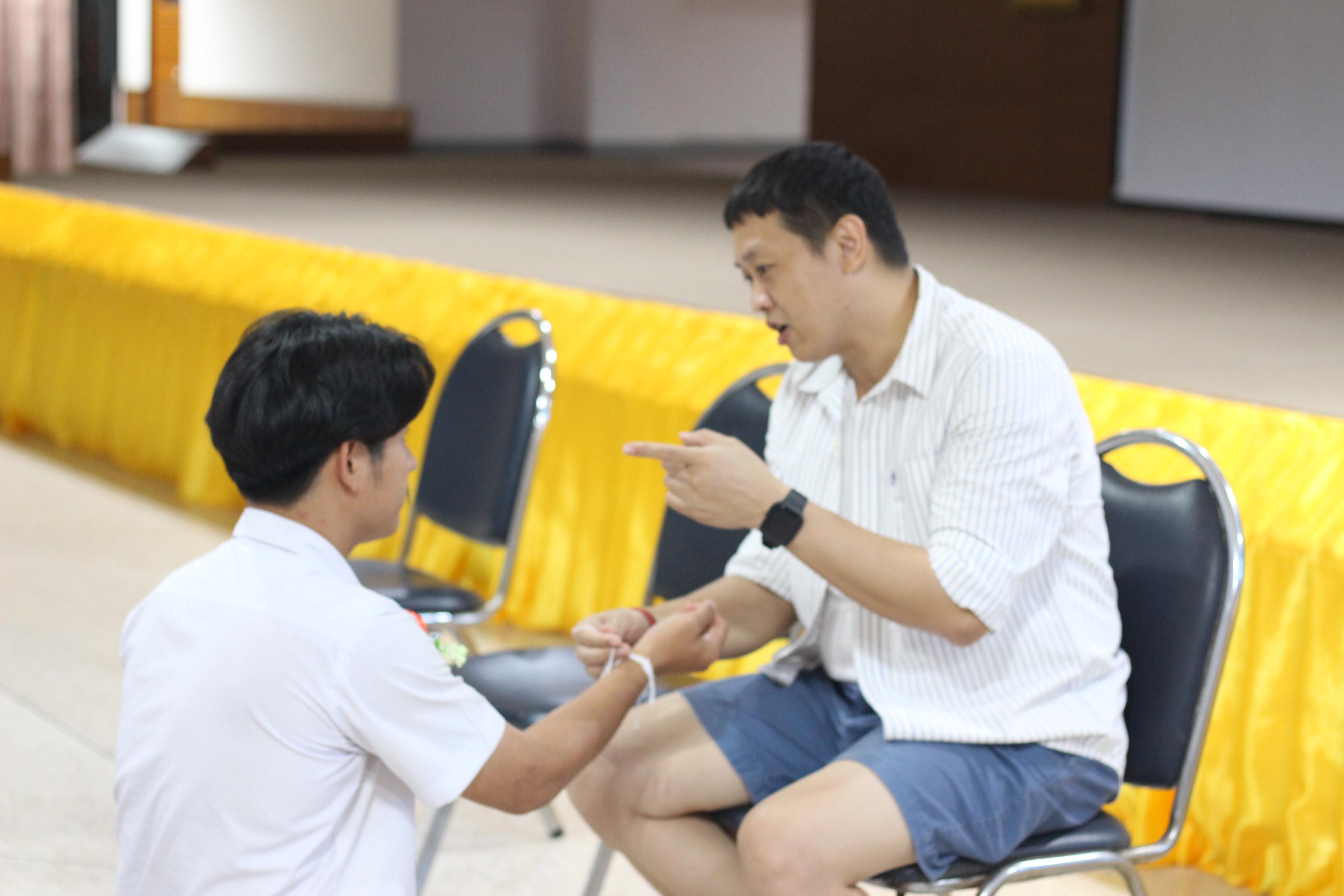 1001. วันที่ 17 มีนาคม 2567 ที่ผ่านมา โปรแกรมวิชาพลศึกษา ได้จัดกิจกรรมแสดงความยินดีกับนักศึกษา ชั้นปีที่ 4 (รหัส 63) 