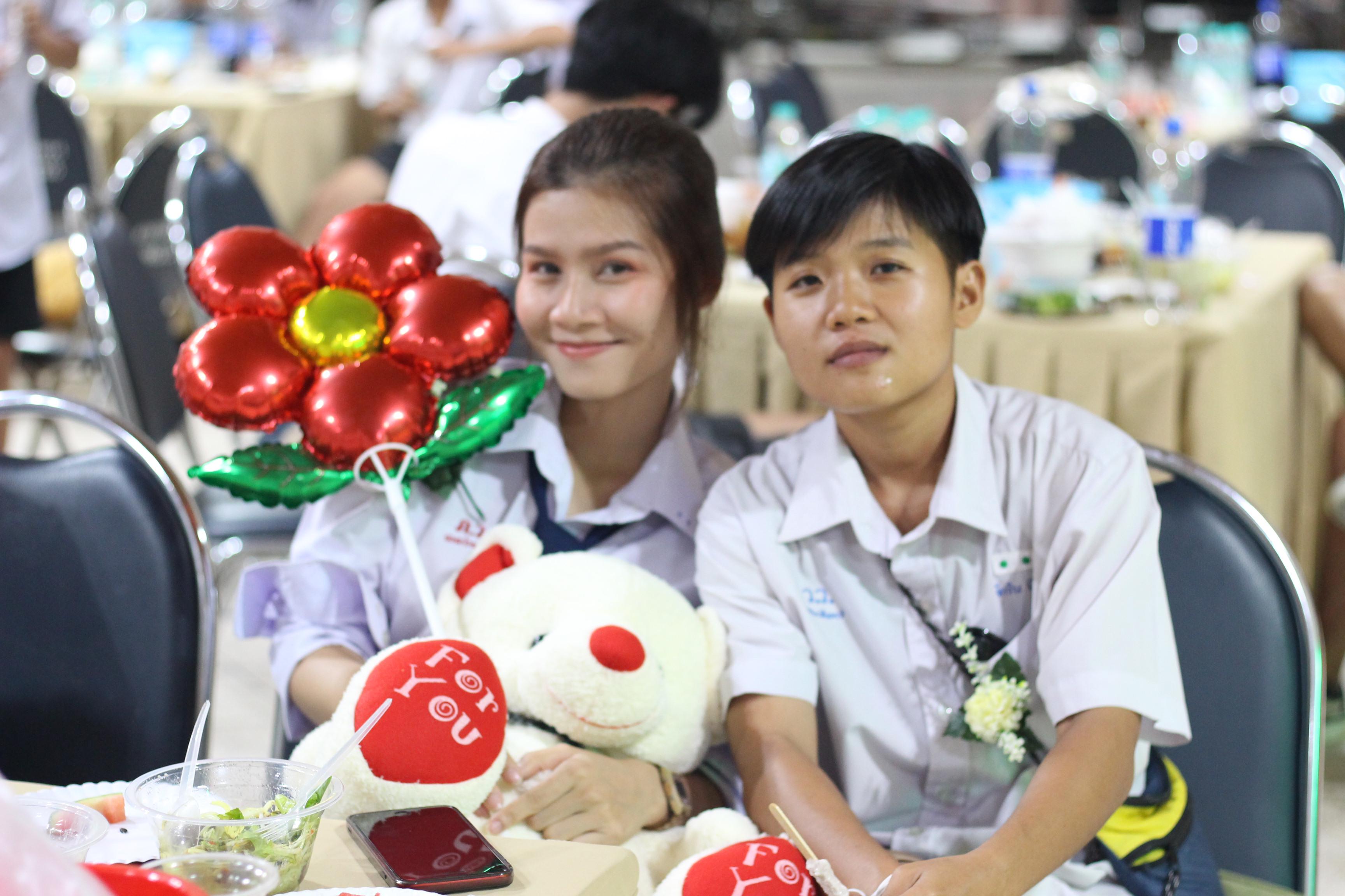 1015. วันที่ 17 มีนาคม 2567 ที่ผ่านมา โปรแกรมวิชาพลศึกษา ได้จัดกิจกรรมแสดงความยินดีกับนักศึกษา ชั้นปีที่ 4 (รหัส 63) 