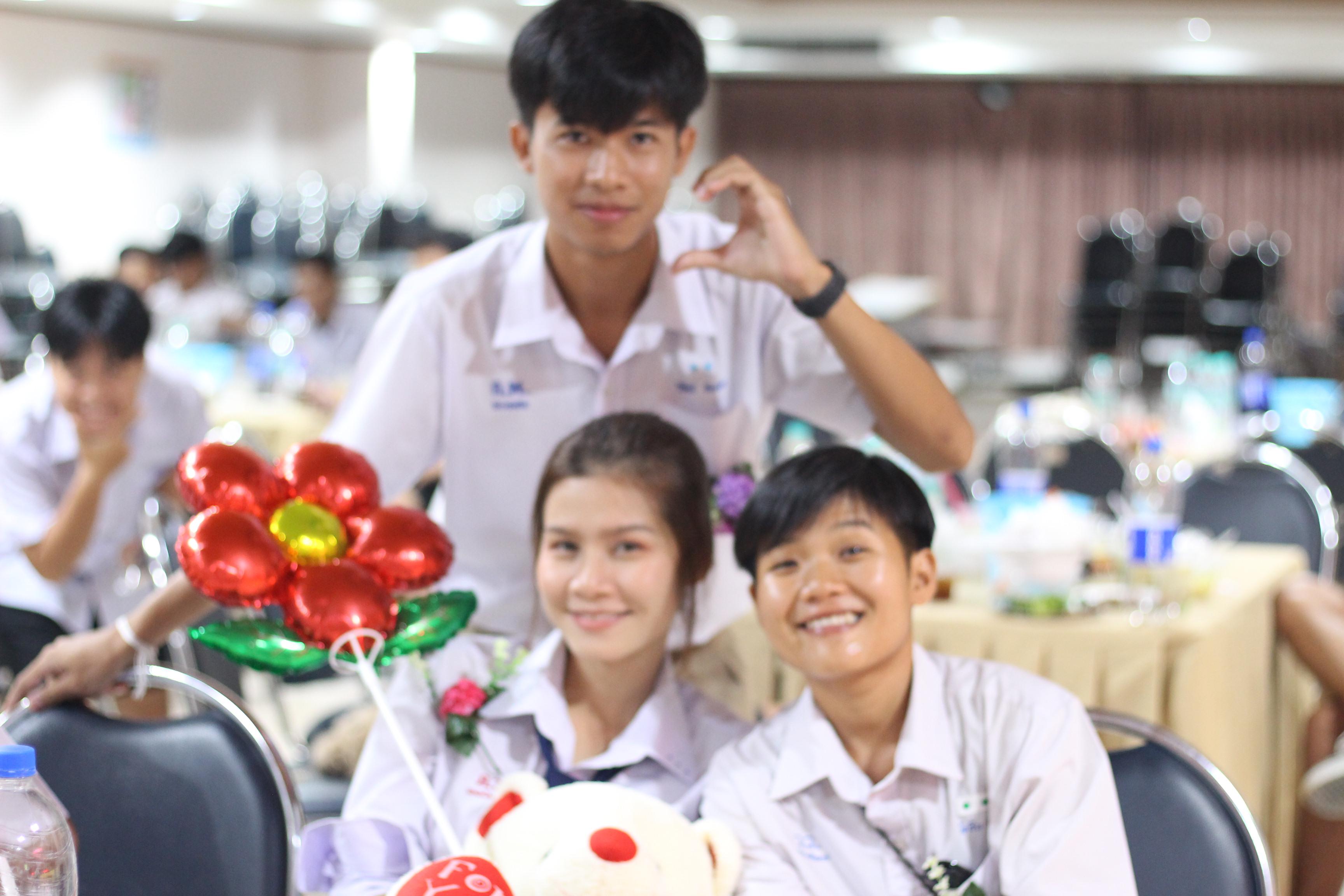 1018. วันที่ 17 มีนาคม 2567 ที่ผ่านมา โปรแกรมวิชาพลศึกษา ได้จัดกิจกรรมแสดงความยินดีกับนักศึกษา ชั้นปีที่ 4 (รหัส 63) 