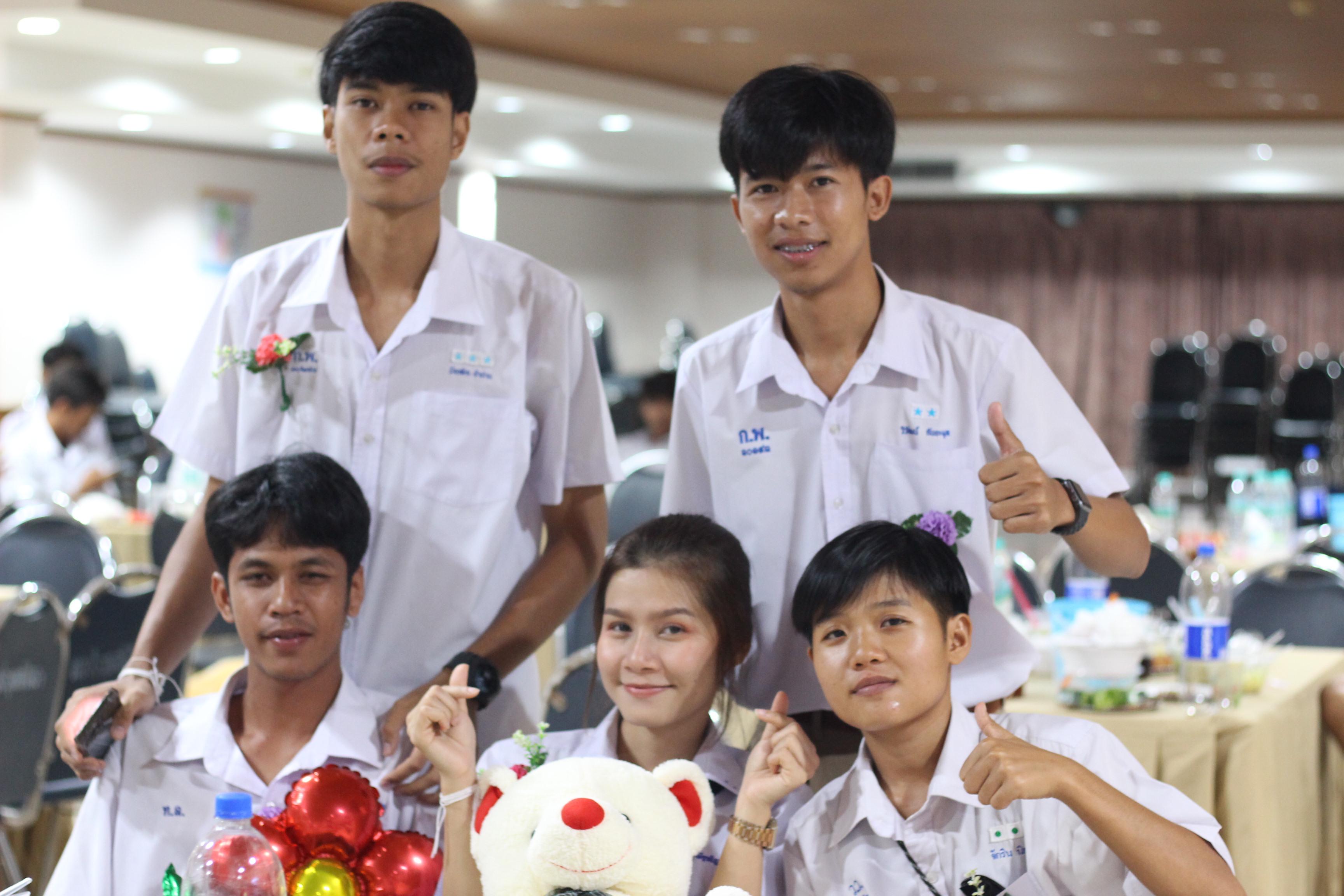 1023. วันที่ 17 มีนาคม 2567 ที่ผ่านมา โปรแกรมวิชาพลศึกษา ได้จัดกิจกรรมแสดงความยินดีกับนักศึกษา ชั้นปีที่ 4 (รหัส 63) 