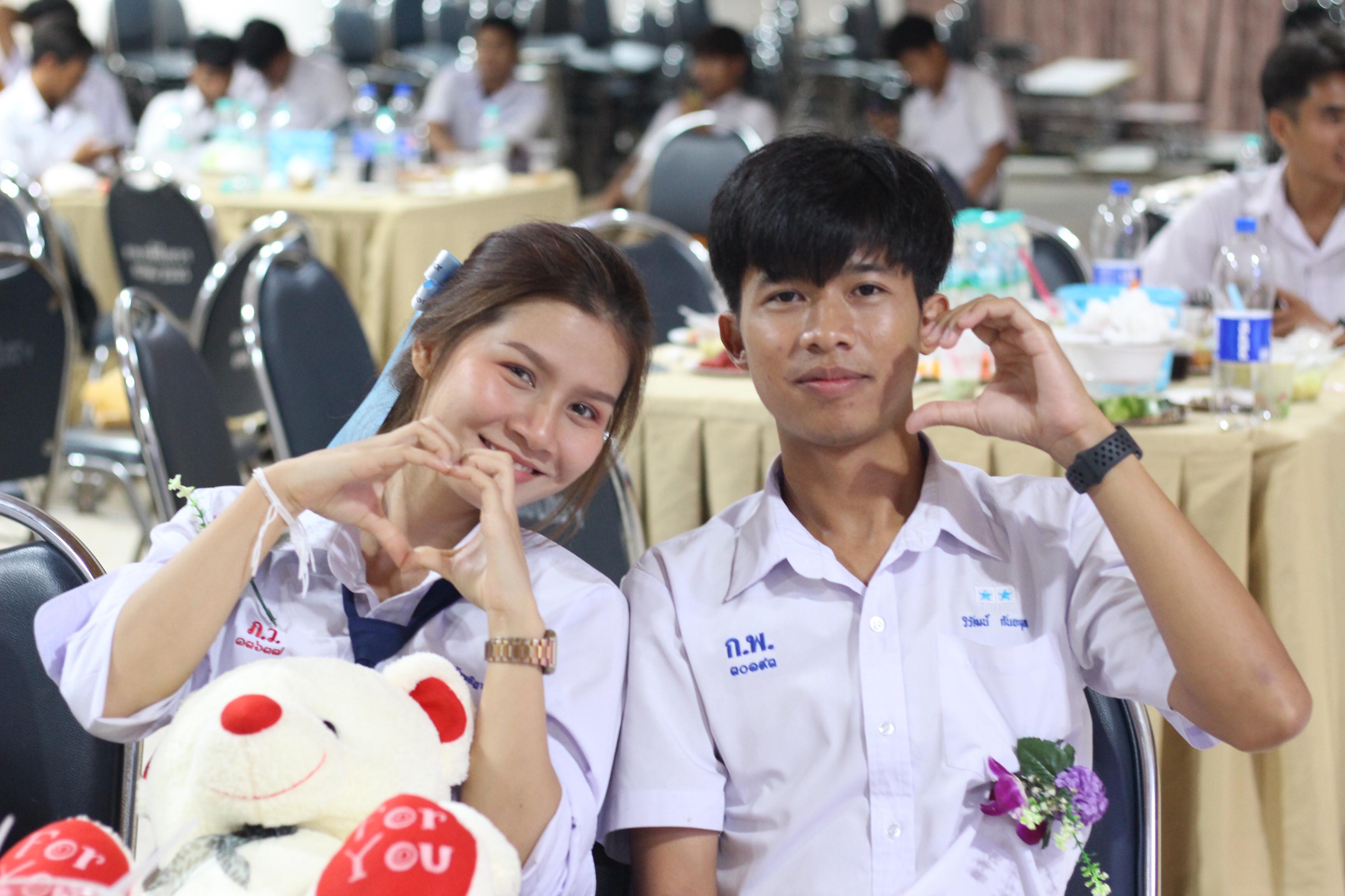 1031. วันที่ 17 มีนาคม 2567 ที่ผ่านมา โปรแกรมวิชาพลศึกษา ได้จัดกิจกรรมแสดงความยินดีกับนักศึกษา ชั้นปีที่ 4 (รหัส 63) 