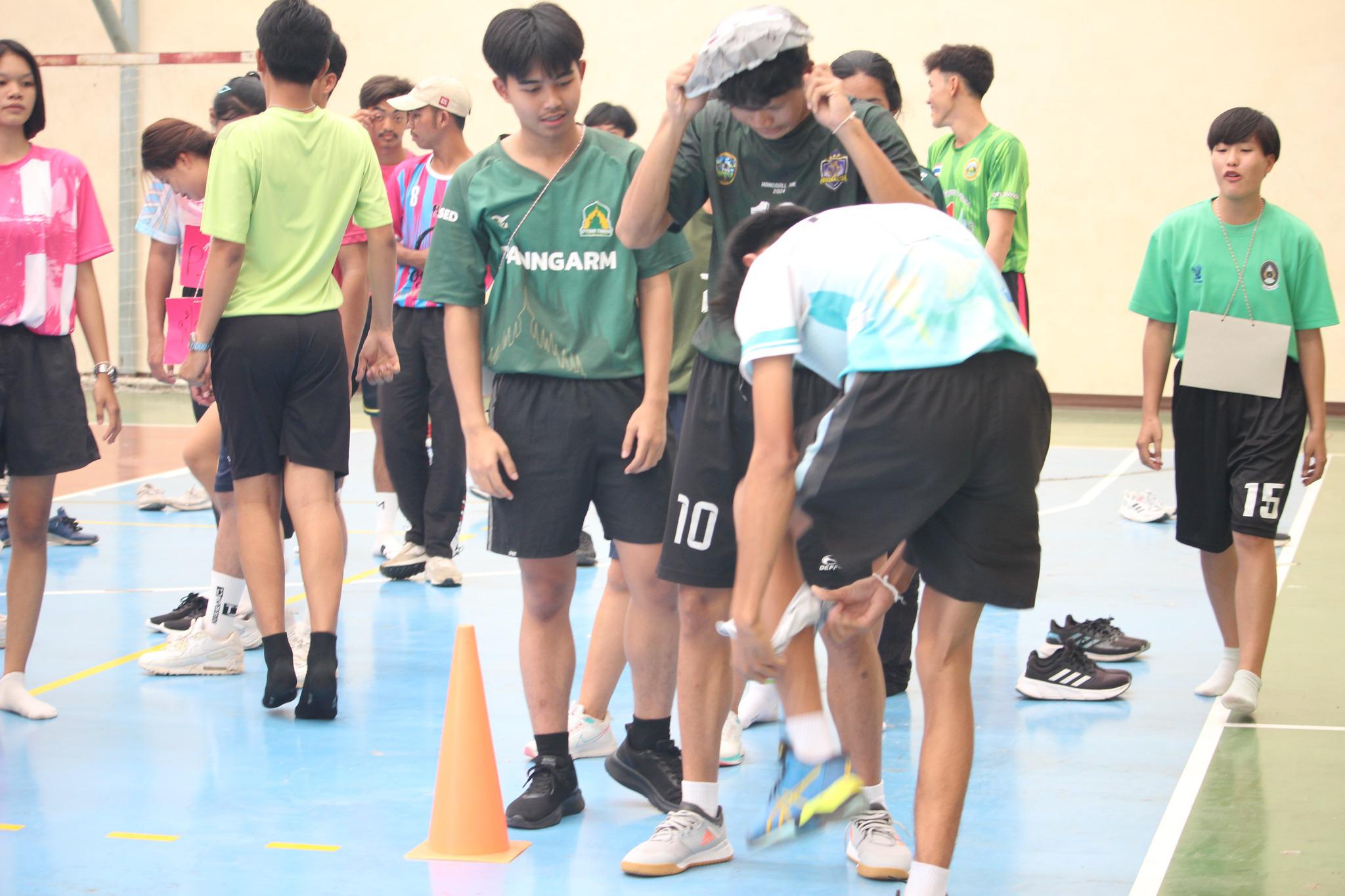 26. วันที่ 8 มิถุนายน 2567 โปรแกรมวิชาพลศึกษา คณะครุศาสตร์ มรภ.กำแพงเพชร ได้จัดกิจกรรมปฐมนิเทศนักศึกษาใหม่