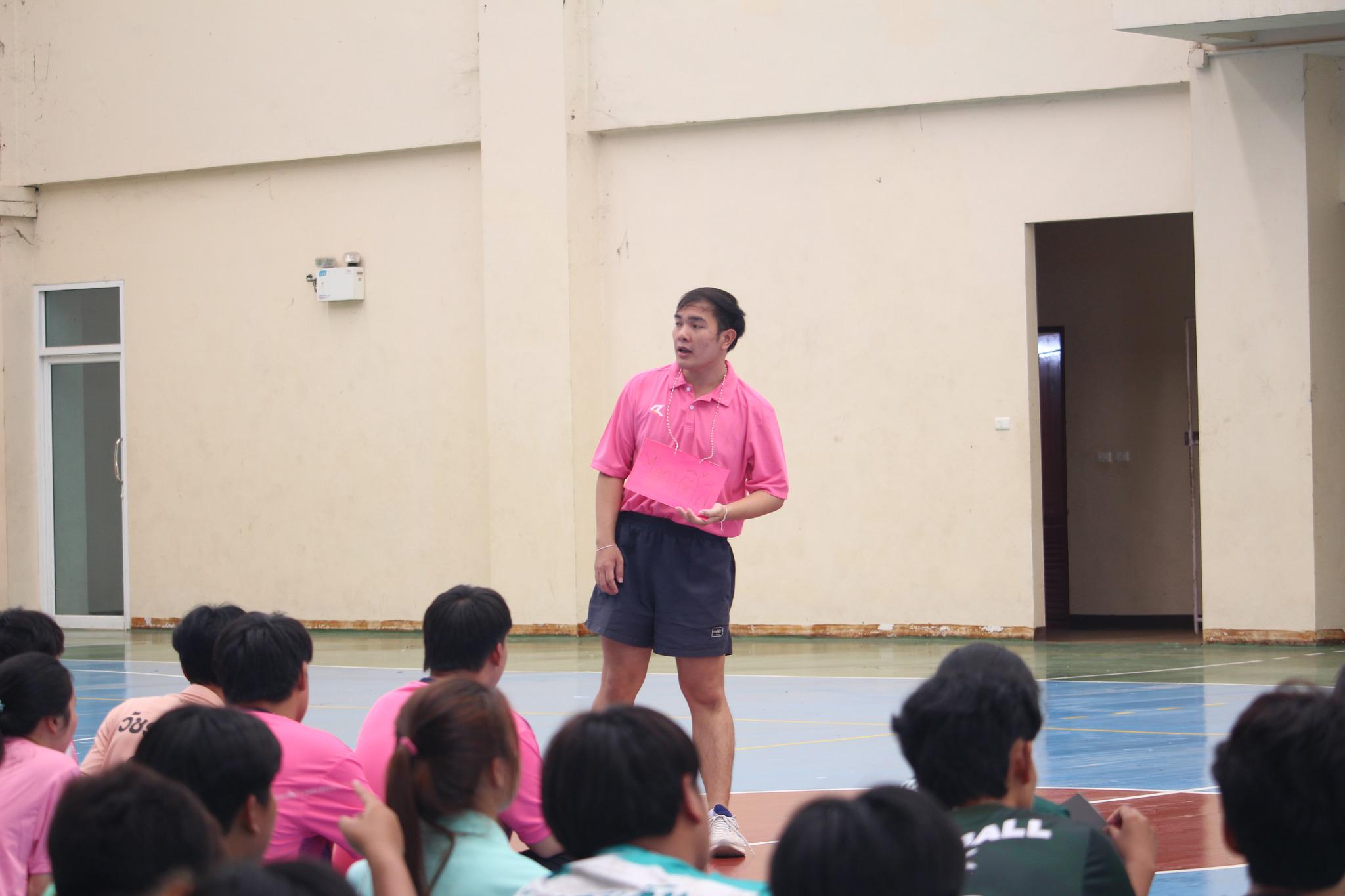 42. วันที่ 8 มิถุนายน 2567 โปรแกรมวิชาพลศึกษา คณะครุศาสตร์ มรภ.กำแพงเพชร ได้จัดกิจกรรมปฐมนิเทศนักศึกษาใหม่