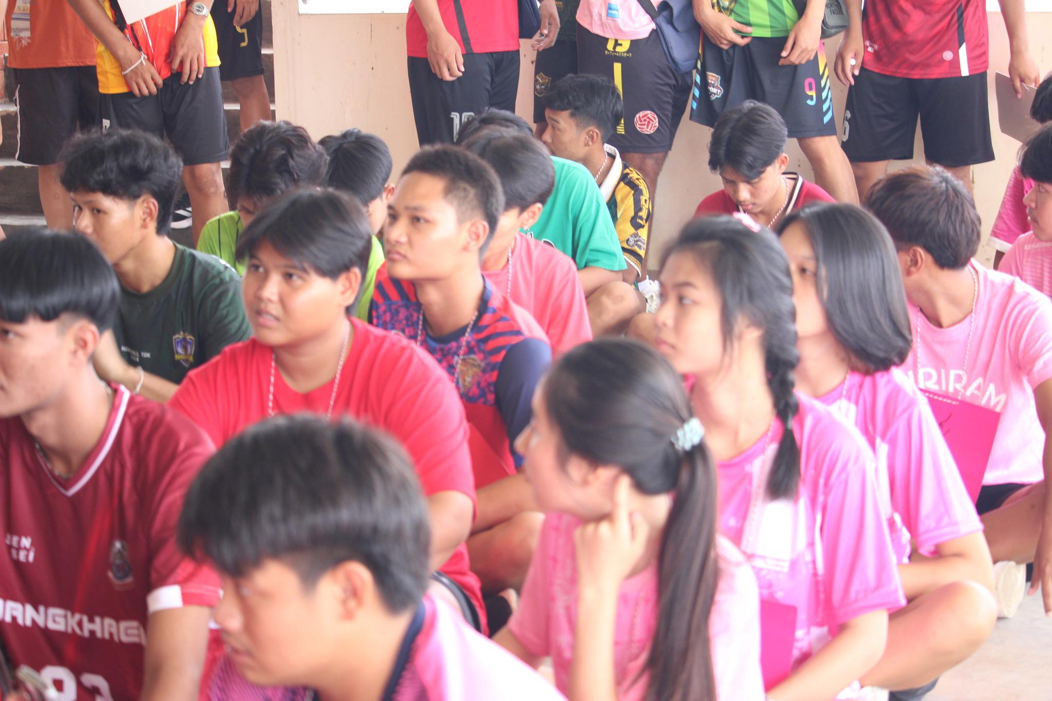 98. วันที่ 8 มิถุนายน 2567 โปรแกรมวิชาพลศึกษา คณะครุศาสตร์ มรภ.กำแพงเพชร ได้จัดกิจกรรมปฐมนิเทศนักศึกษาใหม่