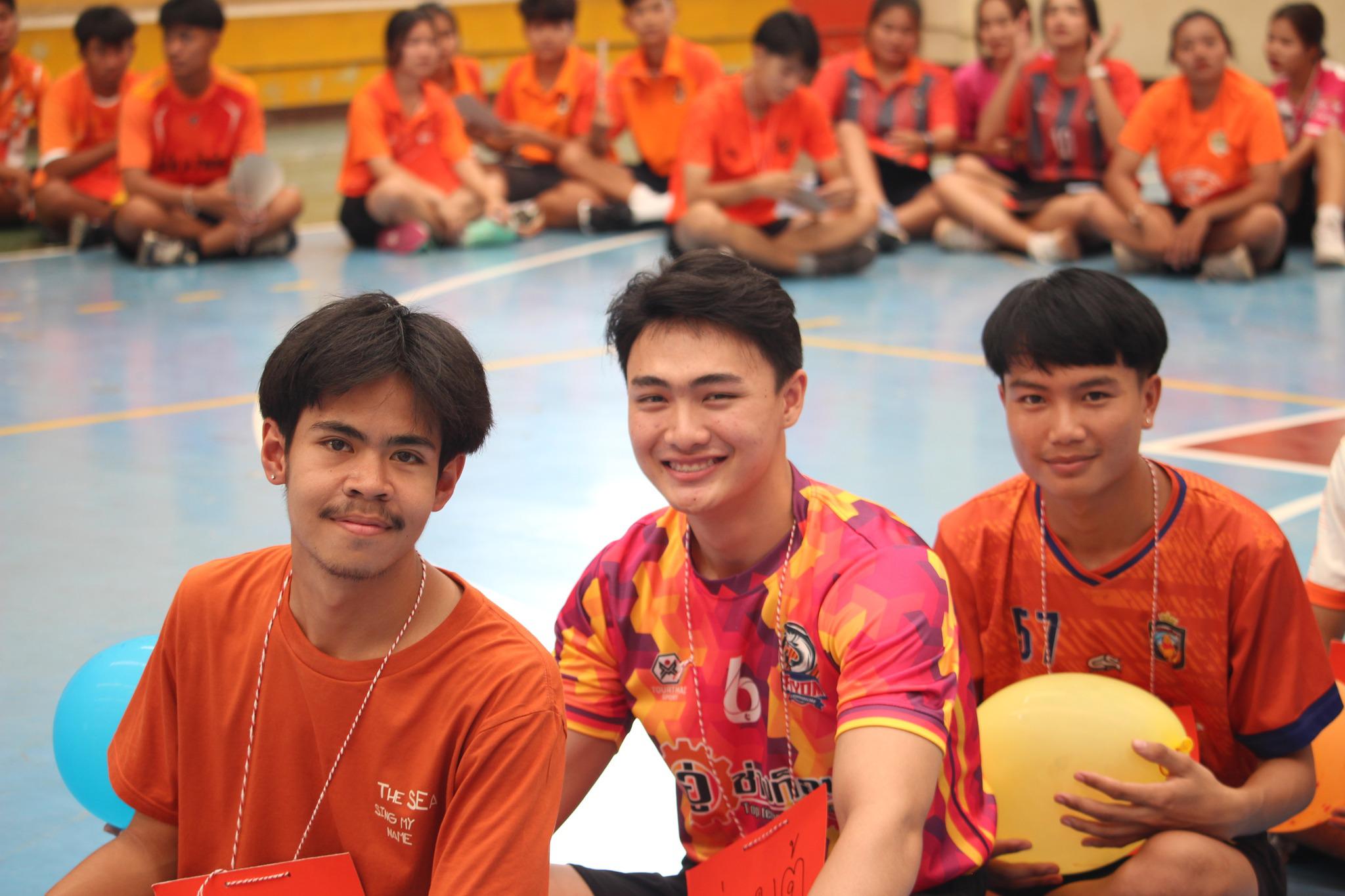 229. วันที่ 8 มิถุนายน 2567 โปรแกรมวิชาพลศึกษา คณะครุศาสตร์ มรภ.กำแพงเพชร ได้จัดกิจกรรมปฐมนิเทศนักศึกษาใหม่